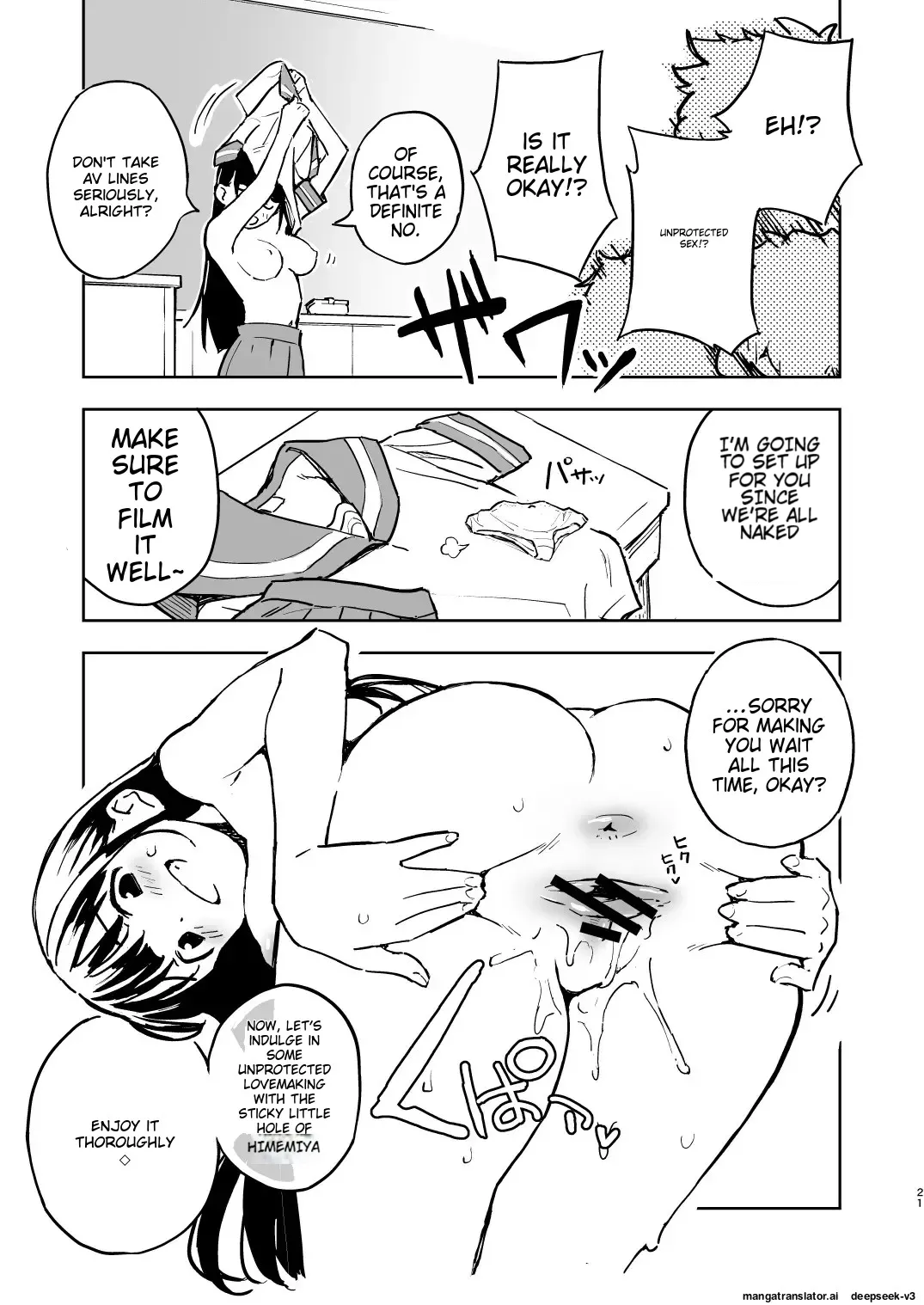 1-kagetsu Ninshin Shinakereba Otoko ni Modoreru Hanashi Chapter 1 - page 21