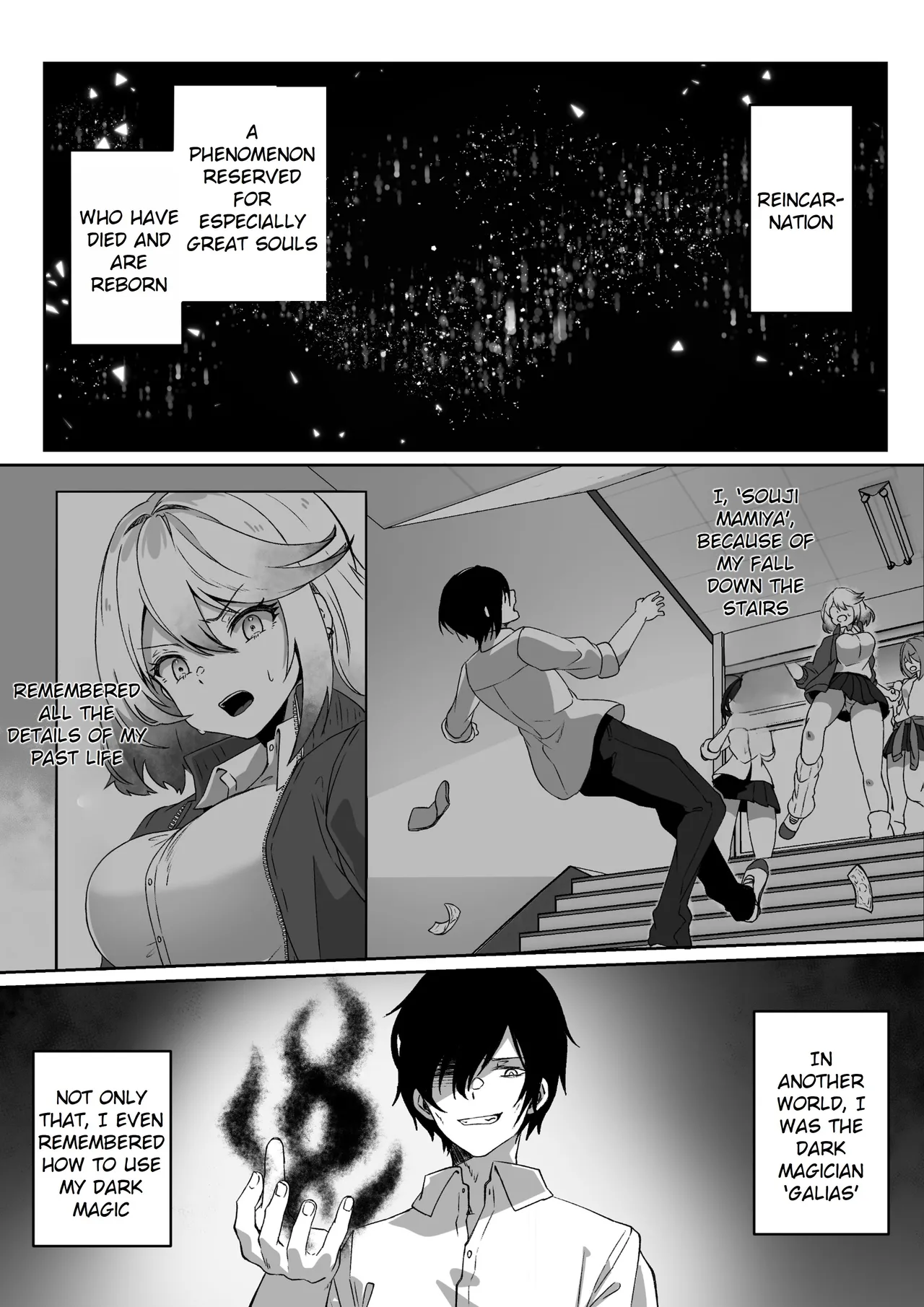After Isekai Reincarnating, I Use Dark Powers To Get Revenge On The Hero Party ~Genius Mage~ Chapter 1 - page 3