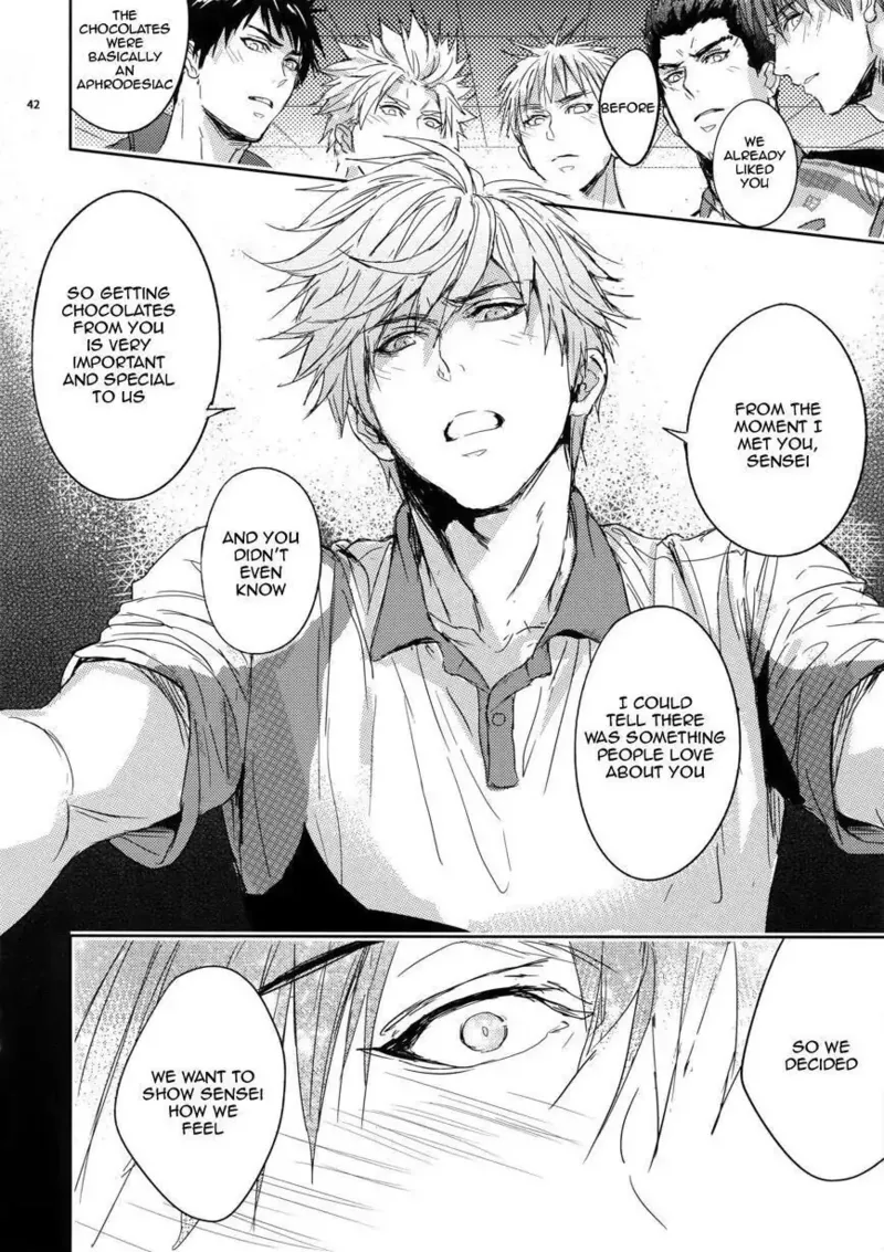 As long as the teacher is passionate, it's enough! Chapter 1 - page 41