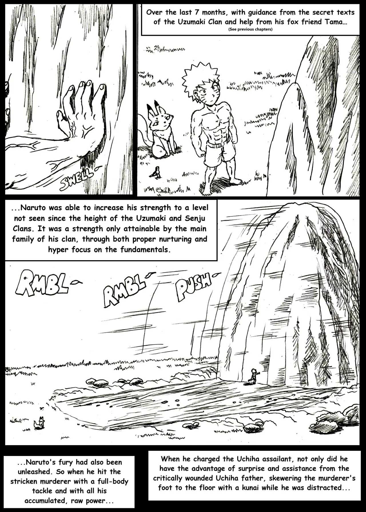 Naruto:Rogue - Chapter 5 - the Uchiha Clan massacre Chapter 1 - page 10