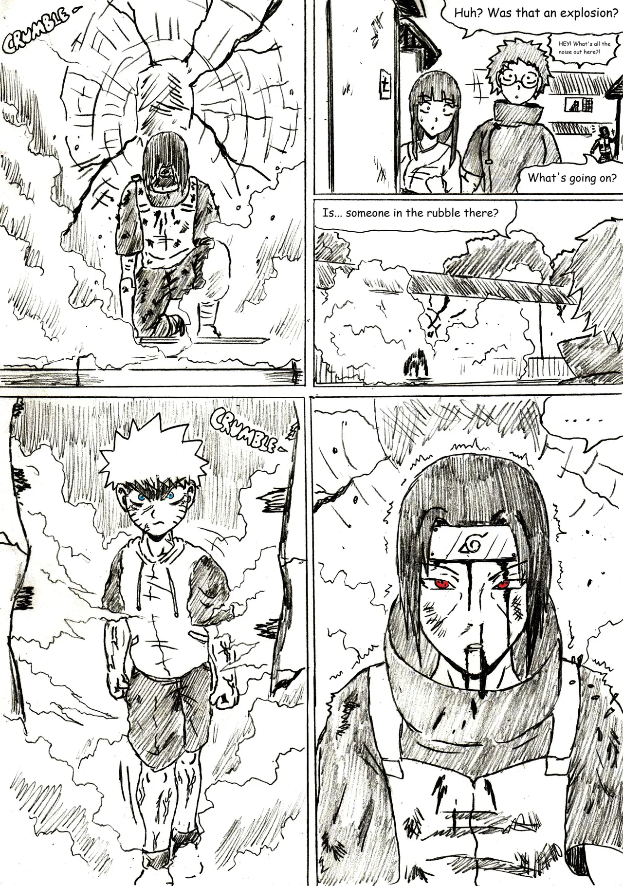 Naruto:Rogue - Chapter 5 - the Uchiha Clan massacre Chapter 1 - page 14