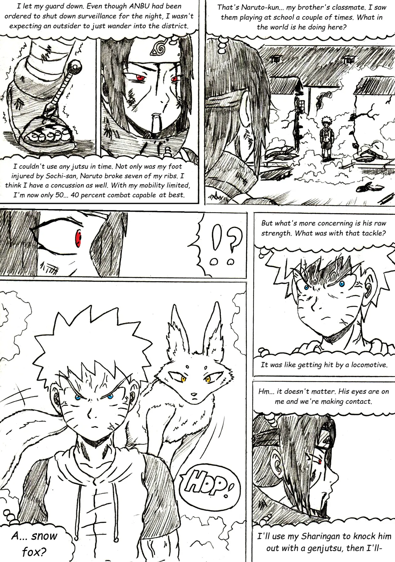 Naruto:Rogue - Chapter 5 - the Uchiha Clan massacre Chapter 1 - page 15