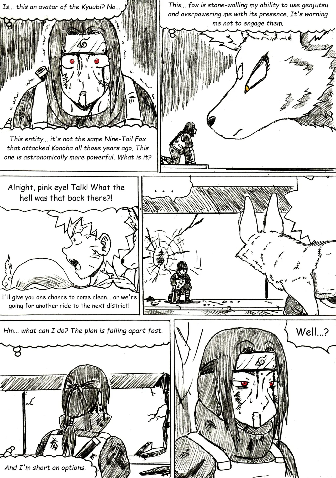 Naruto:Rogue - Chapter 5 - the Uchiha Clan massacre Chapter 1 - page 17