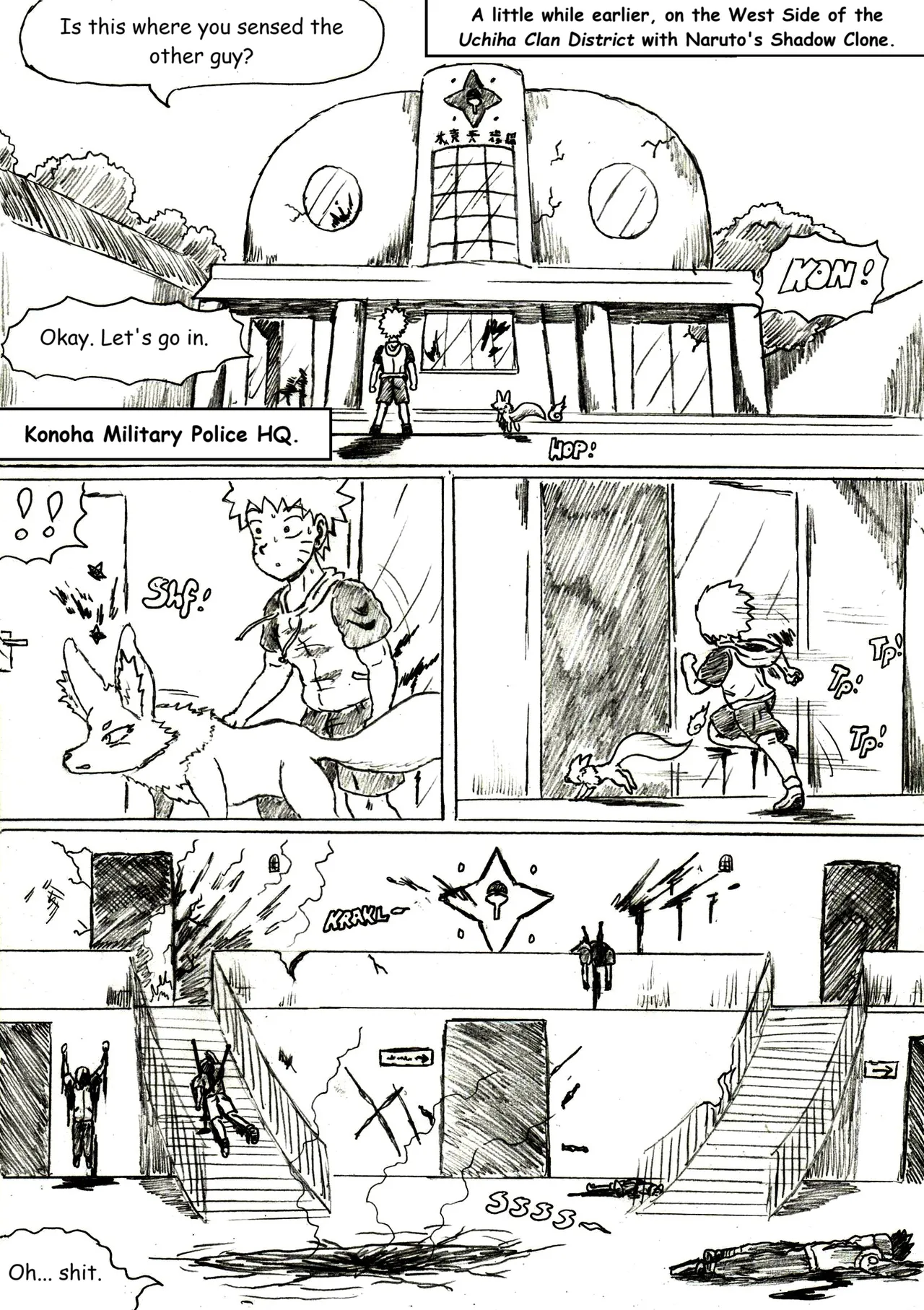 Naruto:Rogue - Chapter 5 - the Uchiha Clan massacre Chapter 1 - page 18