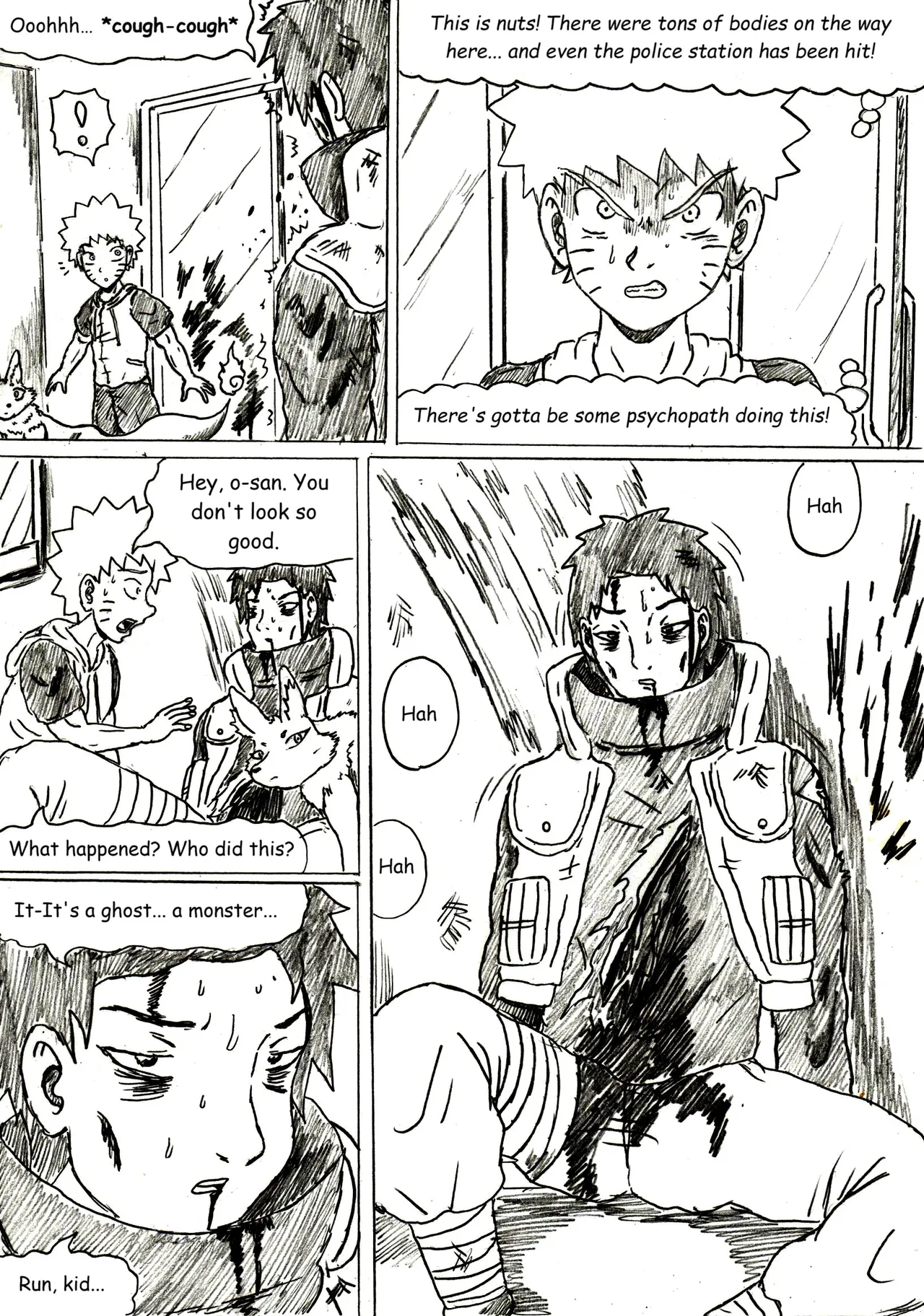 Naruto:Rogue - Chapter 5 - the Uchiha Clan massacre Chapter 1 - page 19
