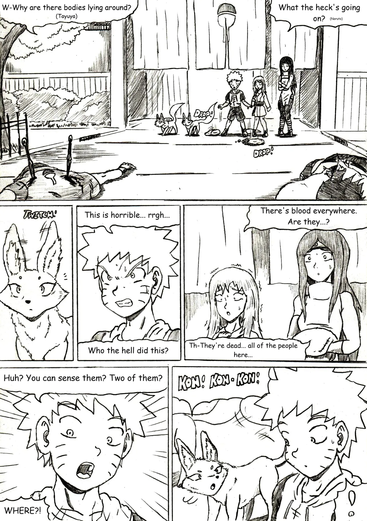 Naruto:Rogue - Chapter 5 - the Uchiha Clan massacre Chapter 1 - page 2