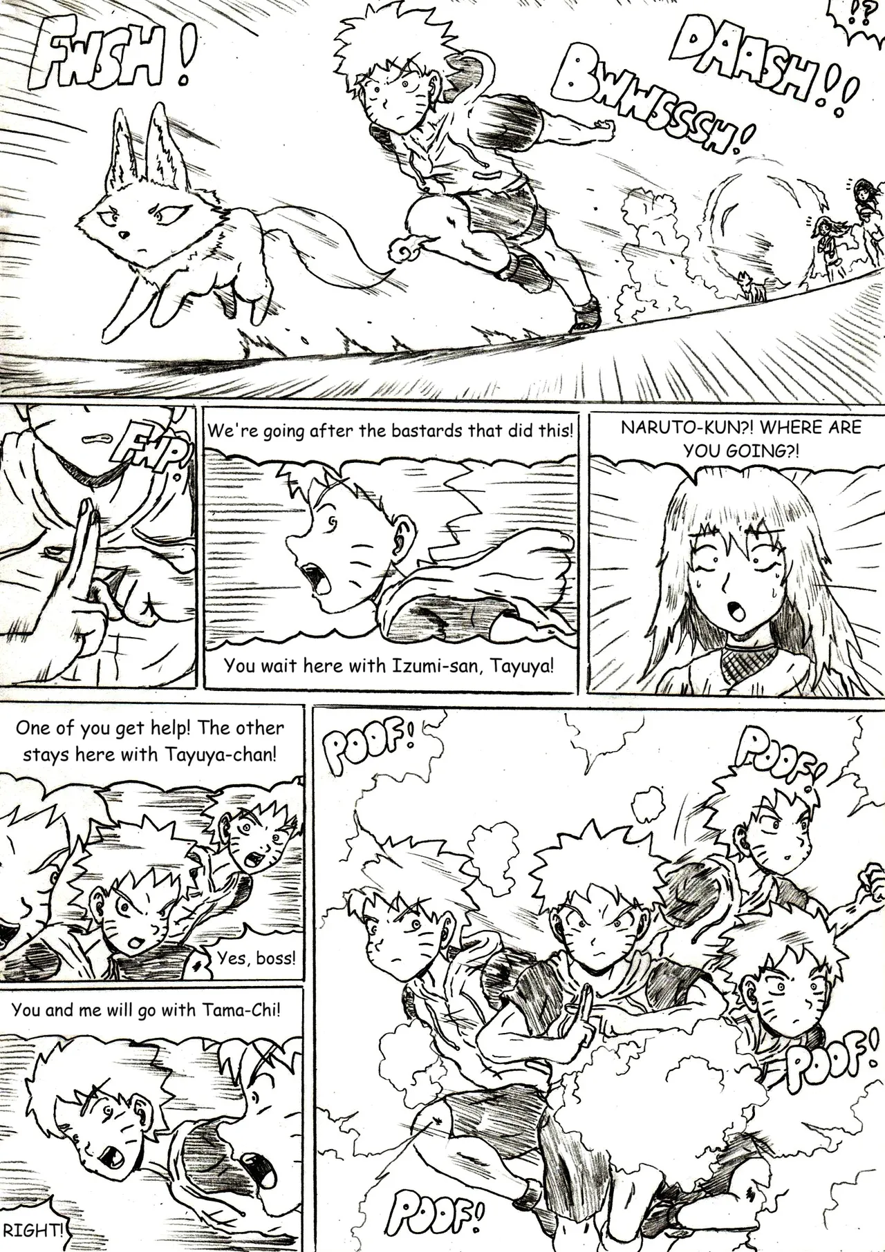 Naruto:Rogue - Chapter 5 - the Uchiha Clan massacre Chapter 1 - page 3