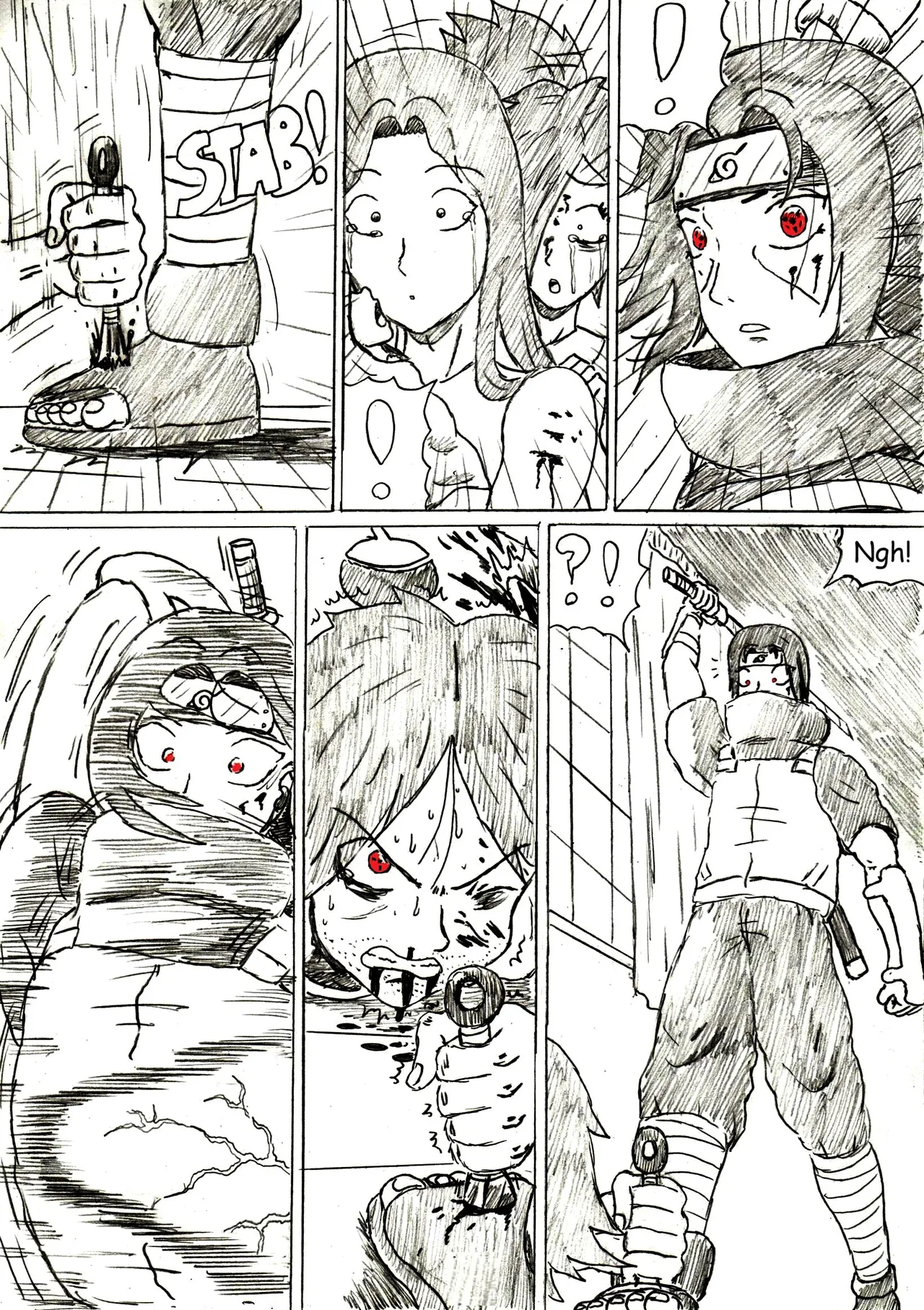 Naruto:Rogue - Chapter 5 - the Uchiha Clan massacre Chapter 1 - page 9