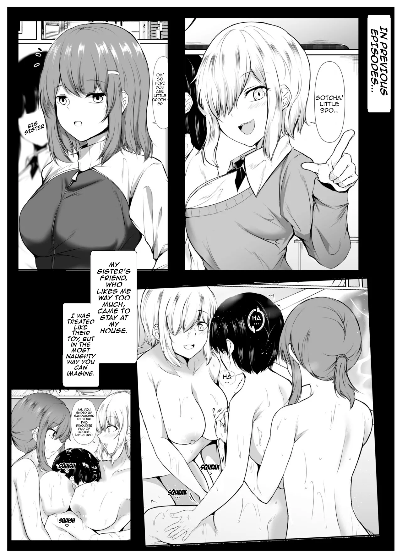 My Sister’s Friends Like Me Too Much #2 Chapter 1 - page 2