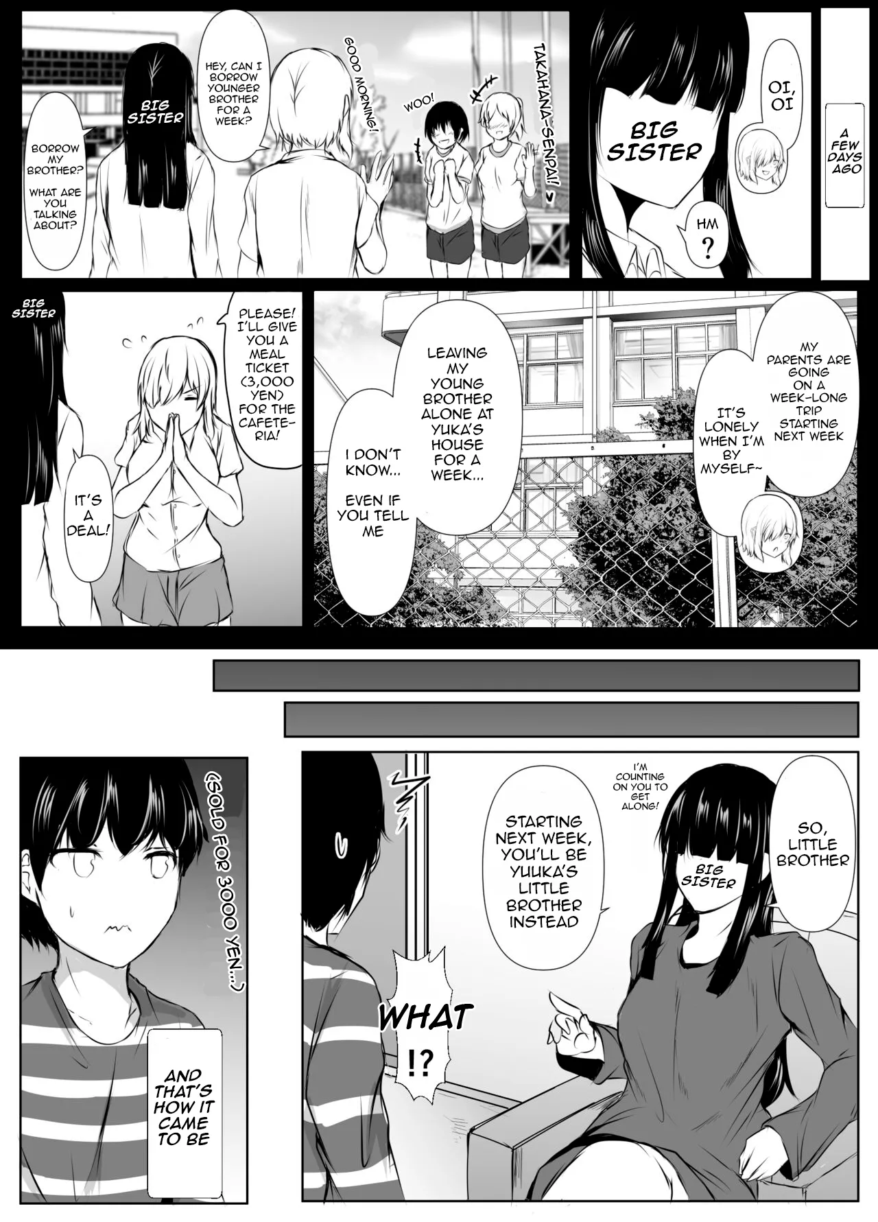 My Sister’s Friends Like Me Too Much #2 Chapter 1 - page 4