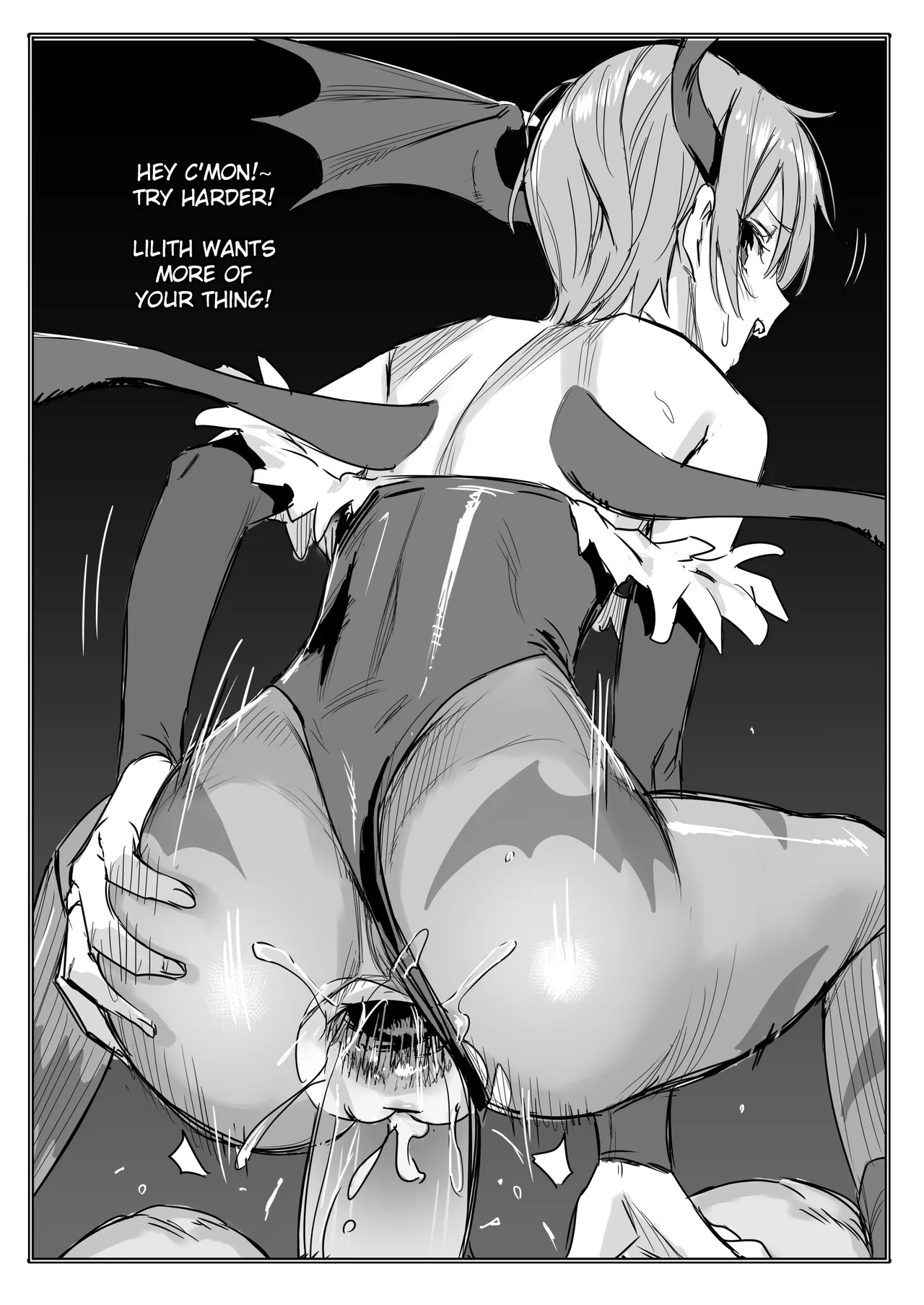 a copybon about a certain succubus sucking out your life force Chapter 1 - page 10