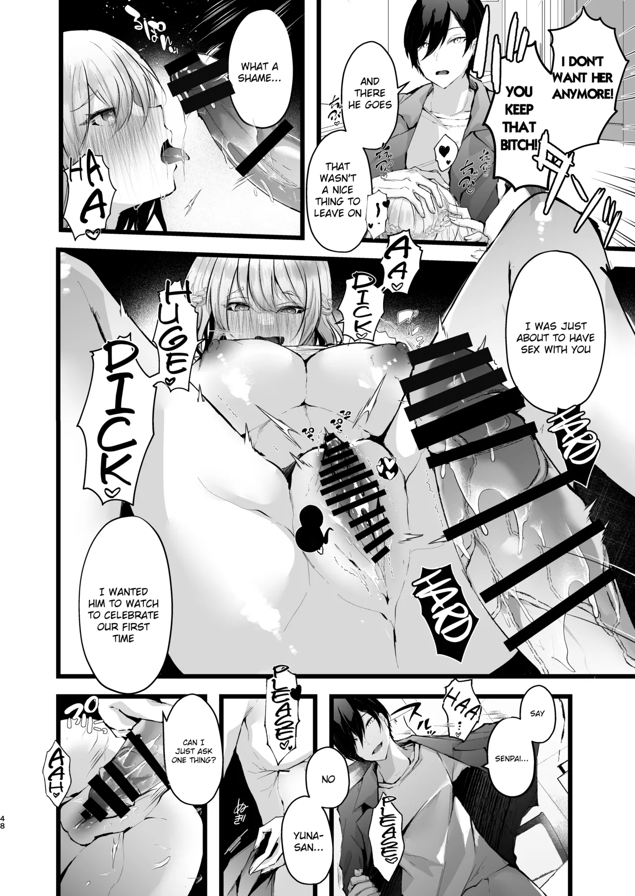 Zakomesu Switch ~Deka Cli Kaihatsu de Netorareta Boku no Kanojo~ Chapter 1 - page 49