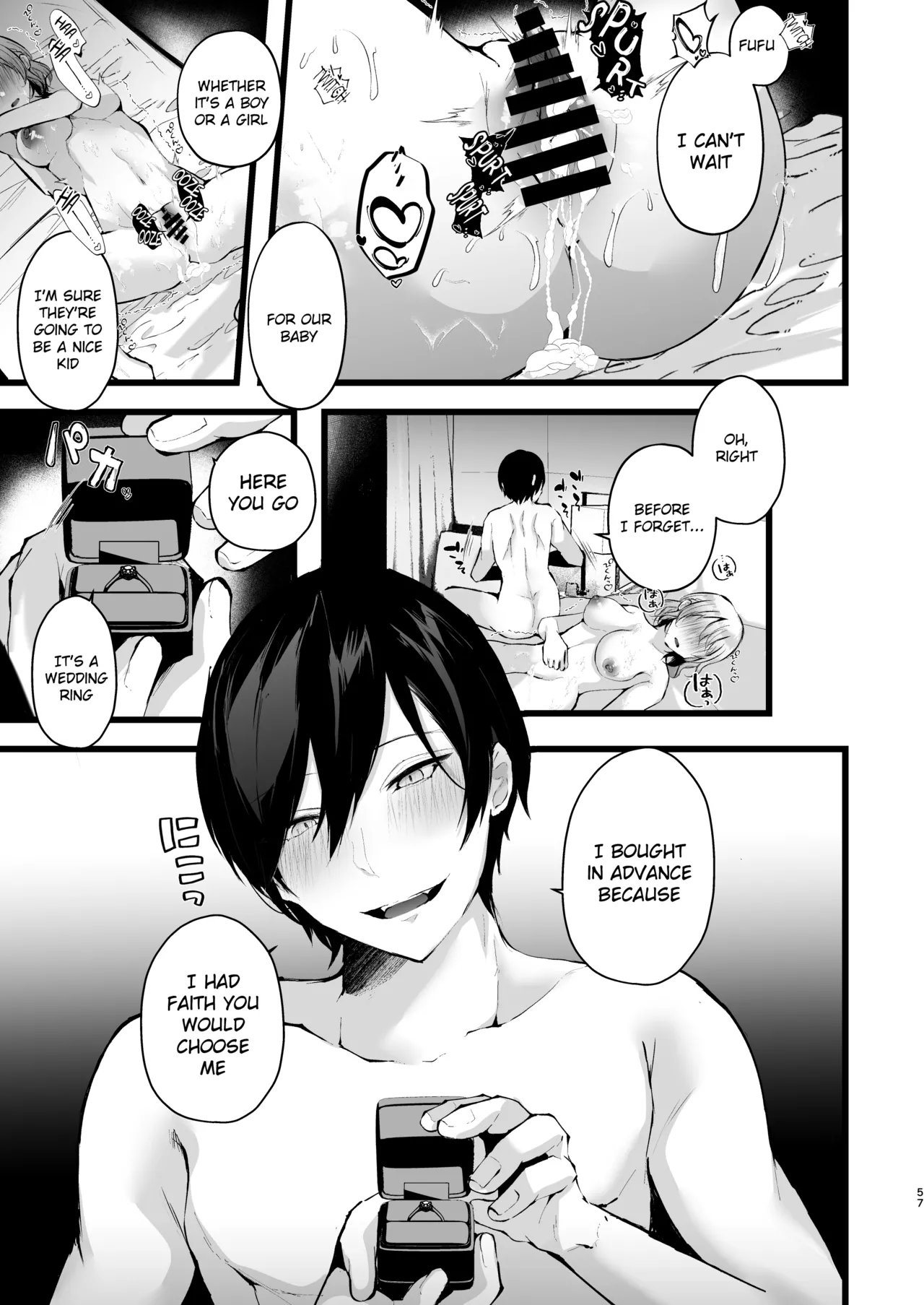 Zakomesu Switch ~Deka Cli Kaihatsu de Netorareta Boku no Kanojo~ Chapter 1 - page 58