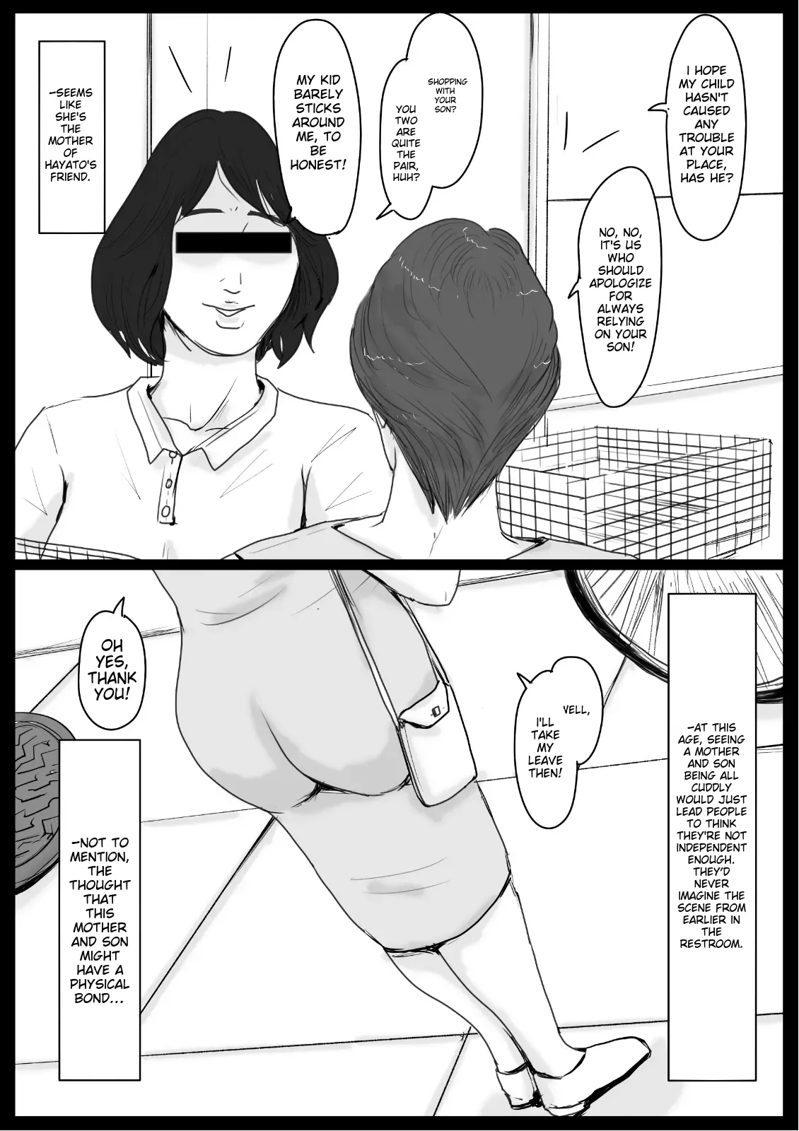 Oozora Kaiko] Mitchaku! Mamakko Danshi to Okaa-san ~Aru 1-nichi no Document Chapter 1 - page 13