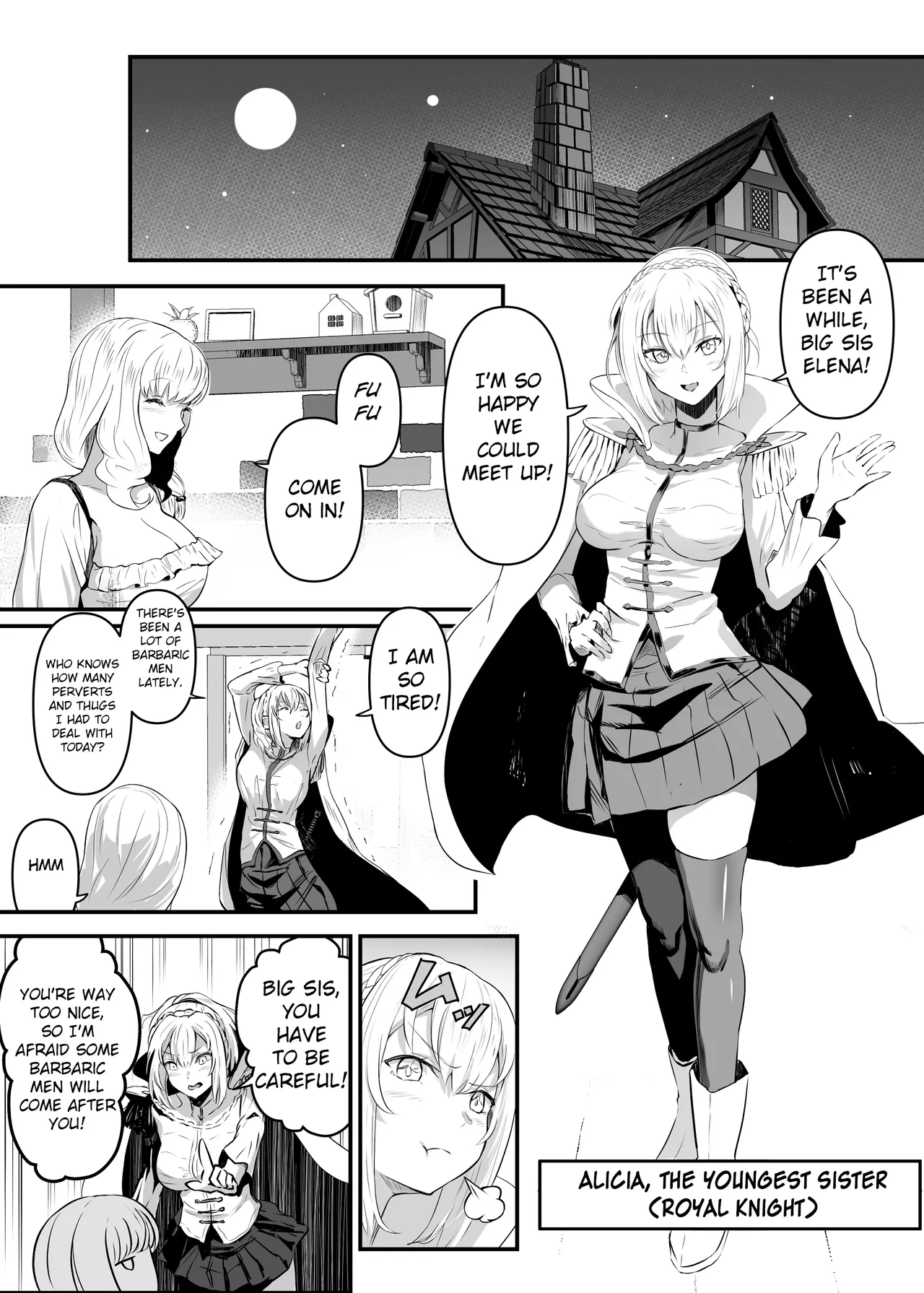 Utsukushiki Isekai 3 Shimai no Hyouiroku Chapter 1 - page 14