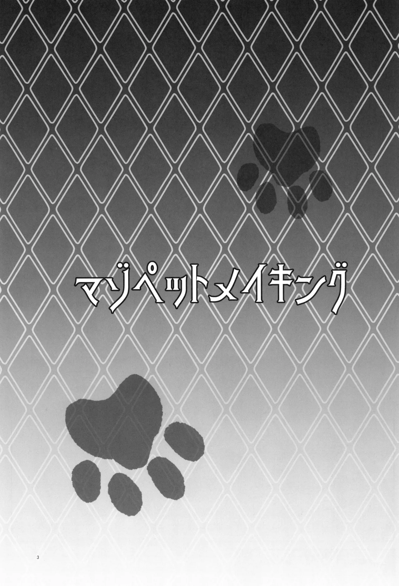 Maso Pet Making + Paper Chapter 1 - page 3