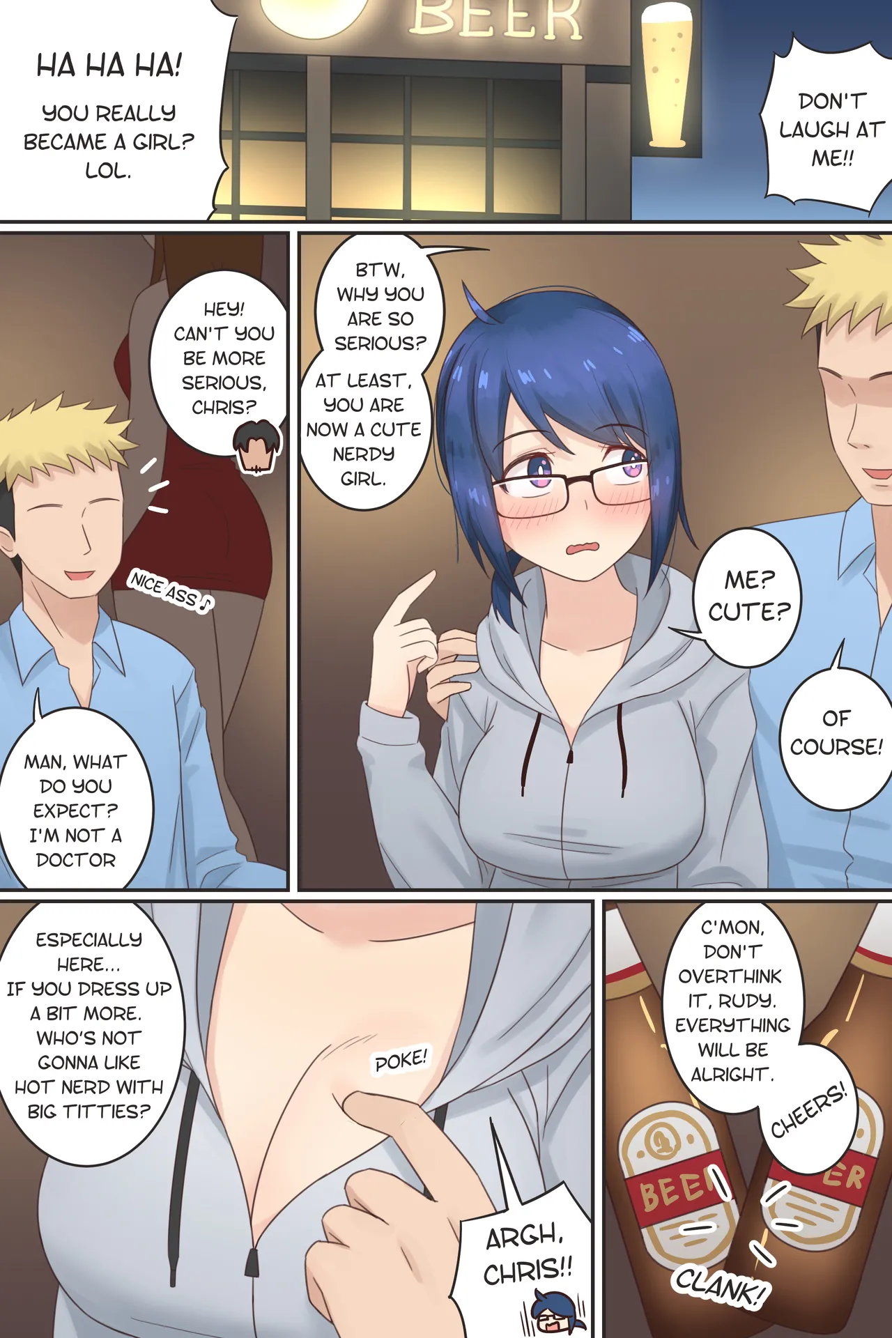 Rudy and Her Boys: Remake Chapter 1 - page 4
