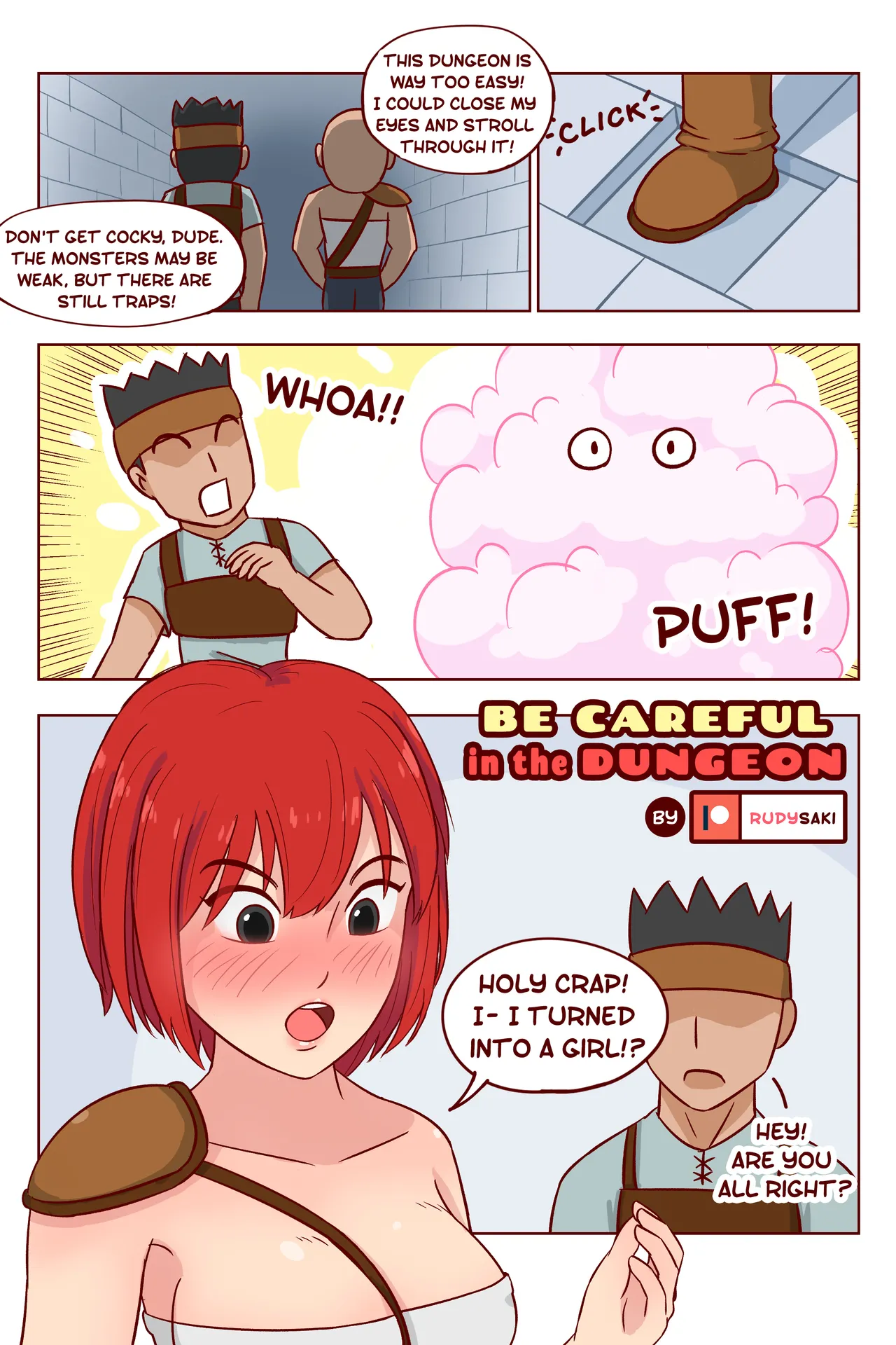 Be Careful in the Dungeon Chapter 1 - page 1