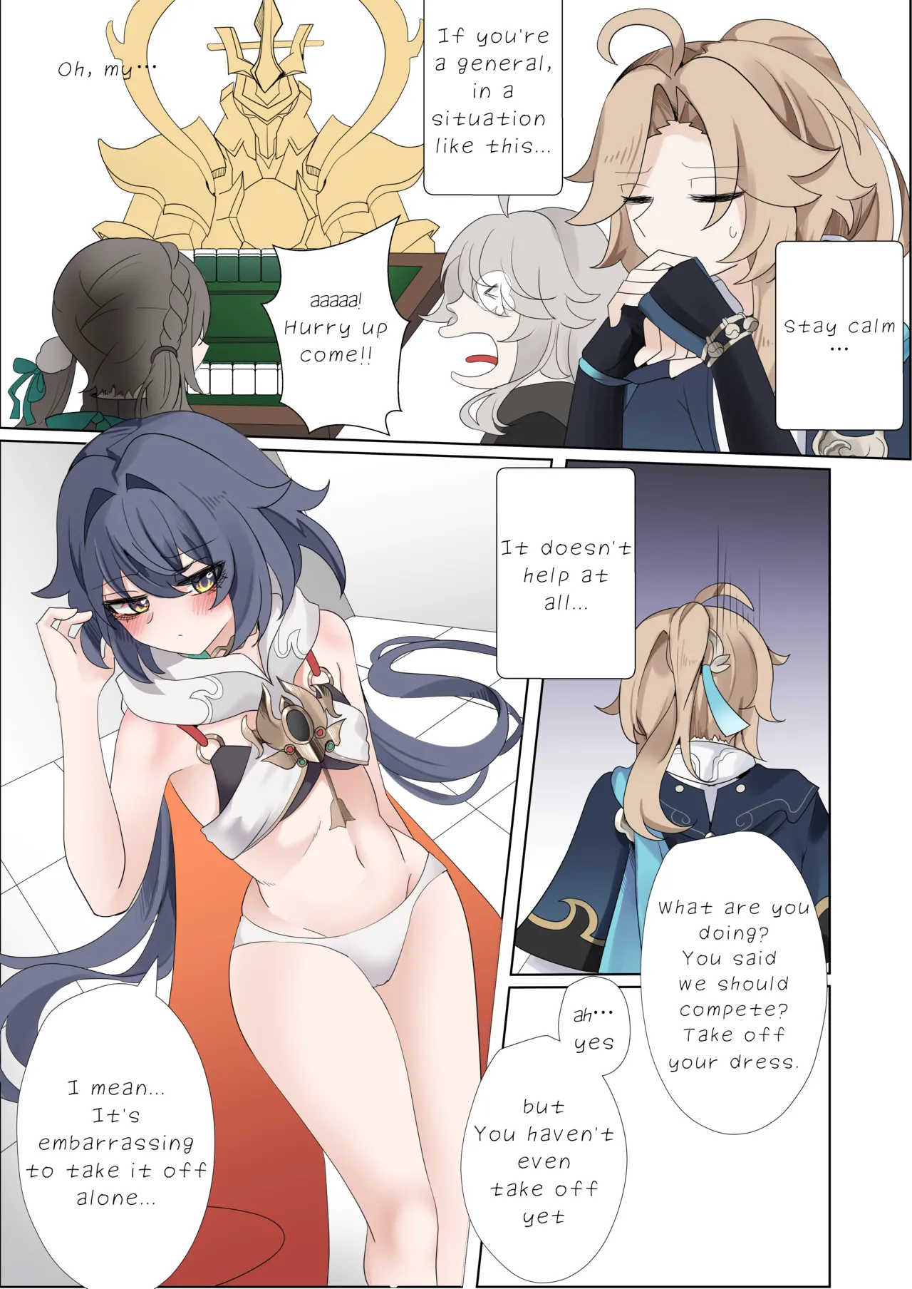 I can't lose to this guy Chapter 1 - page 6