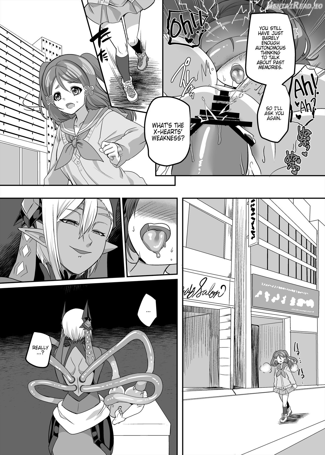 Henshin Heroine Team no Zunouha de Majime de Hinnyuu no Blue The Smart, Diligent and Flat-Chested Blue from the Team of Morphing Heroines Chapter 1 - page 37