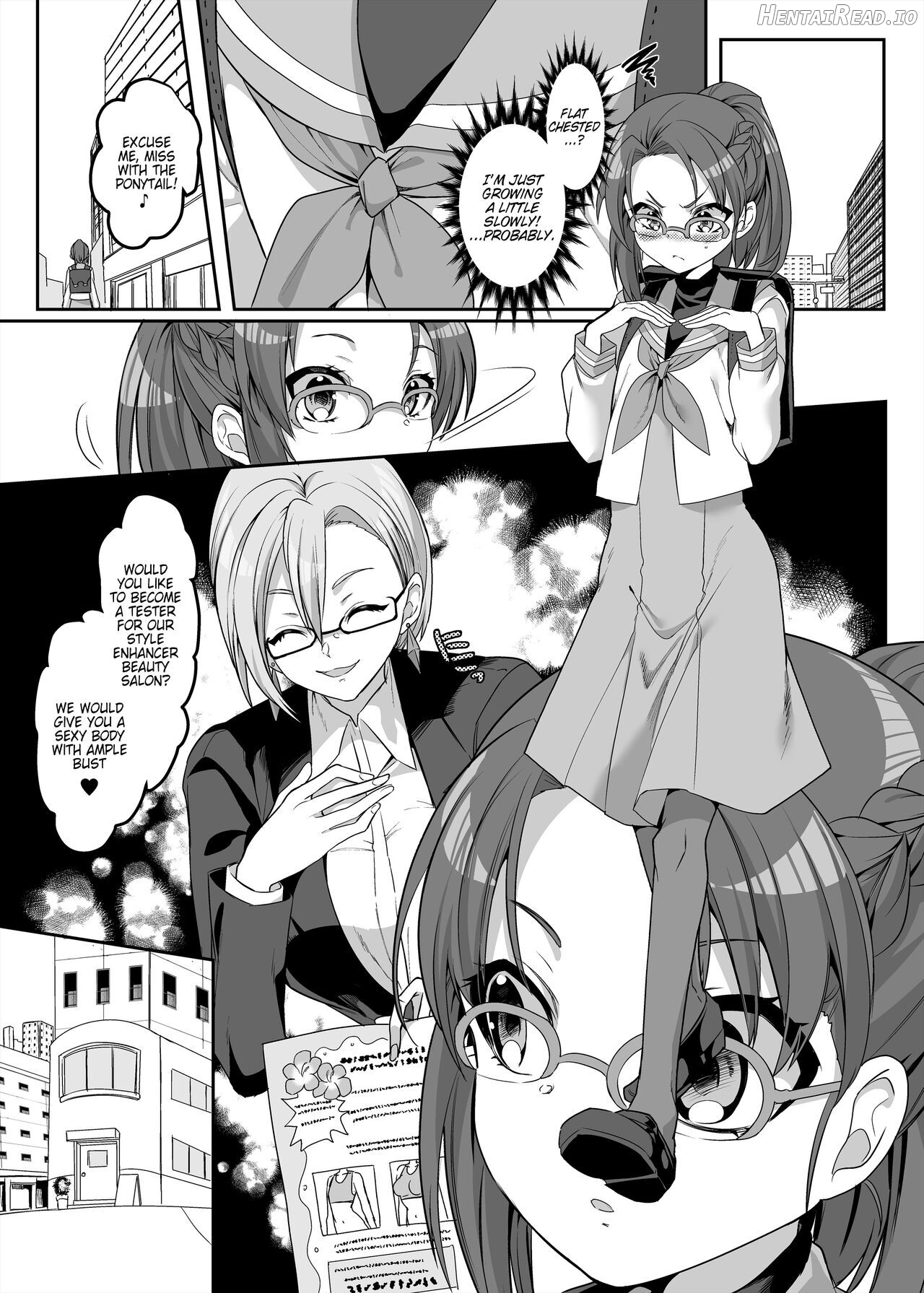 Henshin Heroine Team no Zunouha de Majime de Hinnyuu no Blue The Smart, Diligent and Flat-Chested Blue from the Team of Morphing Heroines Chapter 1 - page 6