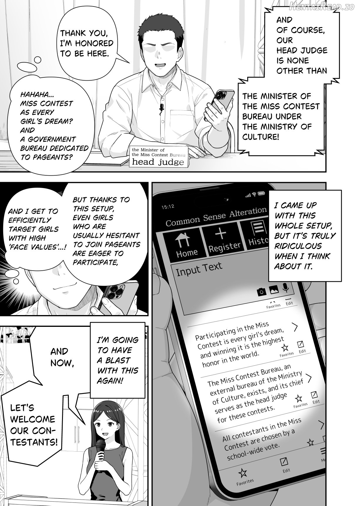 Common Sense Alteration Miss Contest Chapter 1 - page 5