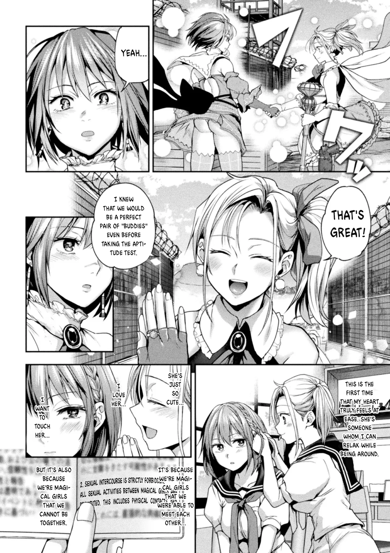 Eigyou Mahou Shoujo ga Kiss Shitara Chapter 1-3 - page 33