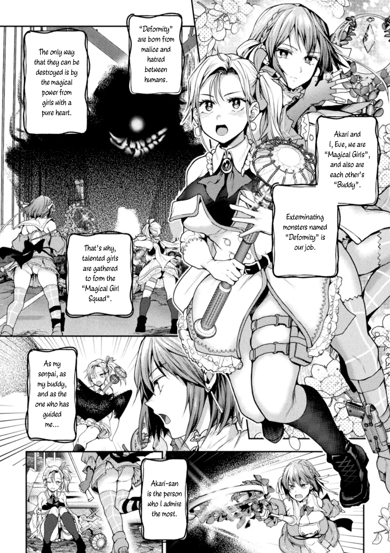 Eigyou Mahou Shoujo ga Kiss Shitara Chapter 1-3 - page 5