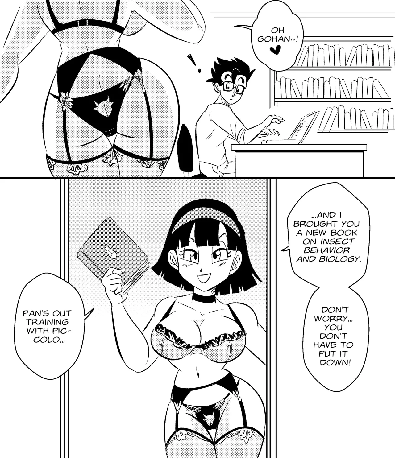 Midair training + Beast Within Chapter 1 - page 17
