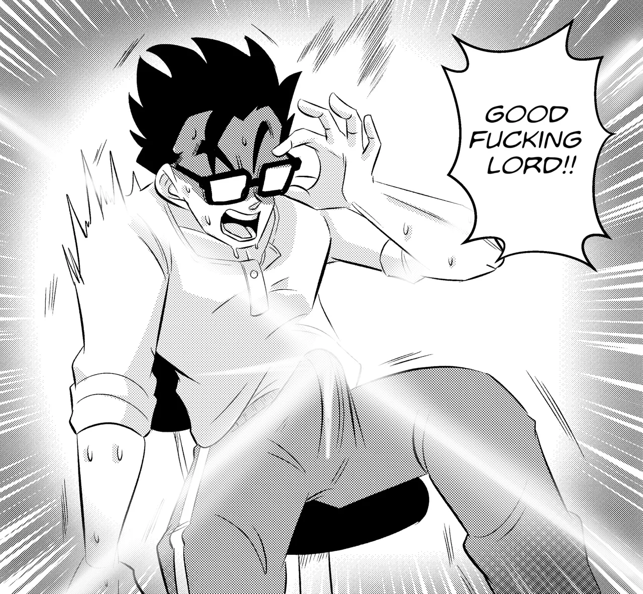 Midair training + Beast Within Chapter 1 - page 18