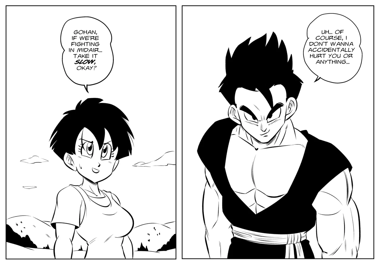 Midair training + Beast Within Chapter 1 - page 2