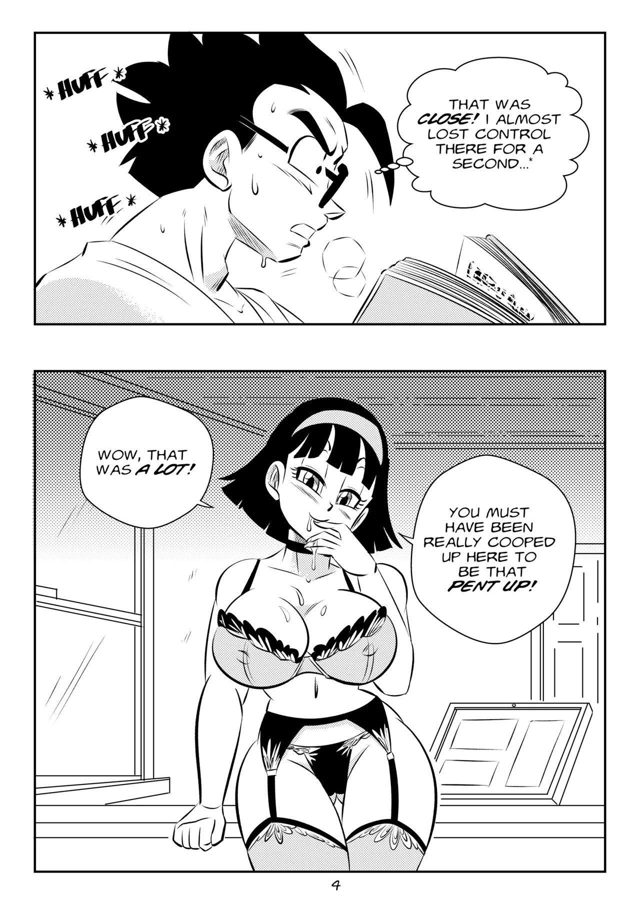 Midair training + Beast Within Chapter 1 - page 22