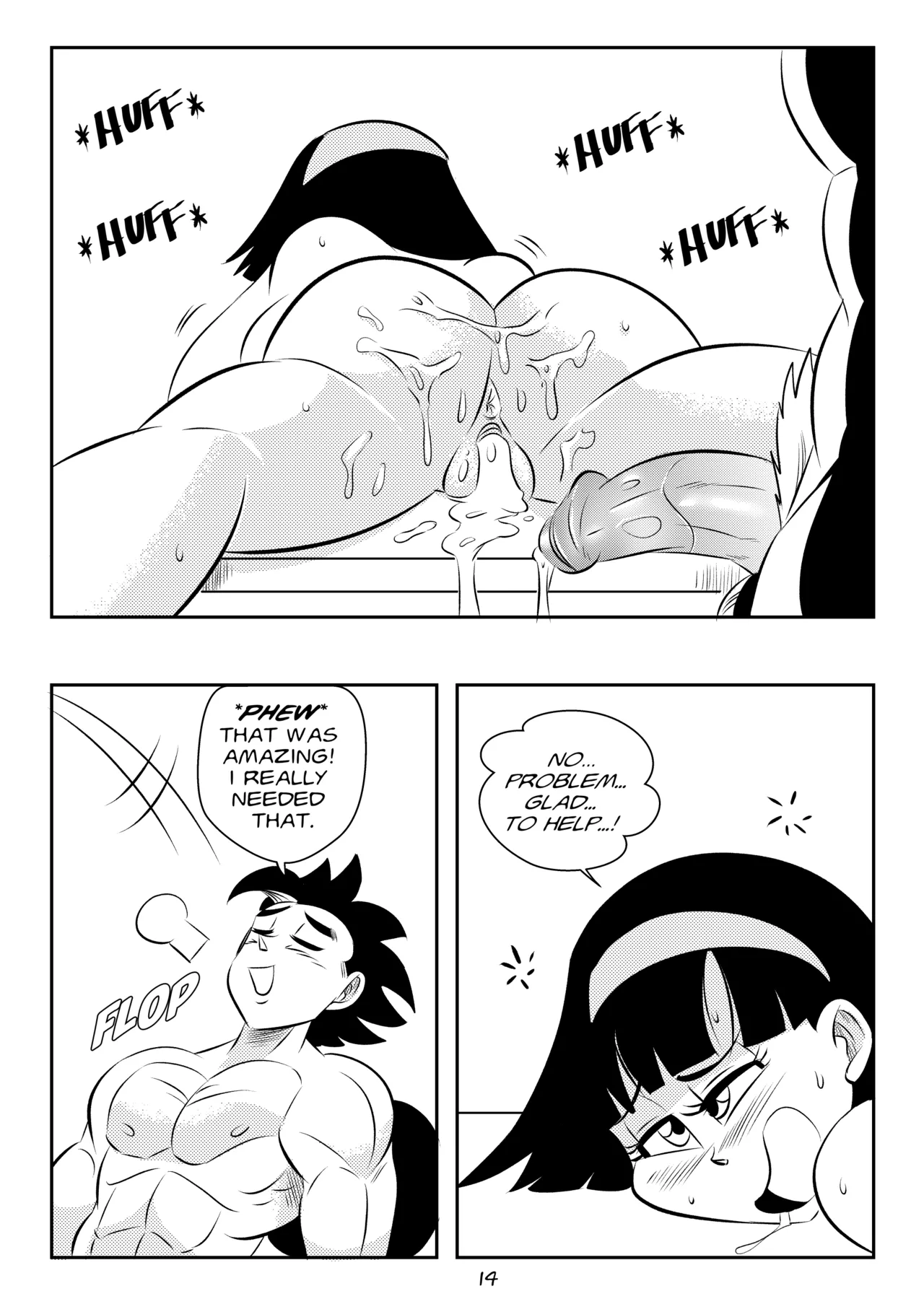 Midair training + Beast Within Chapter 1 - page 32