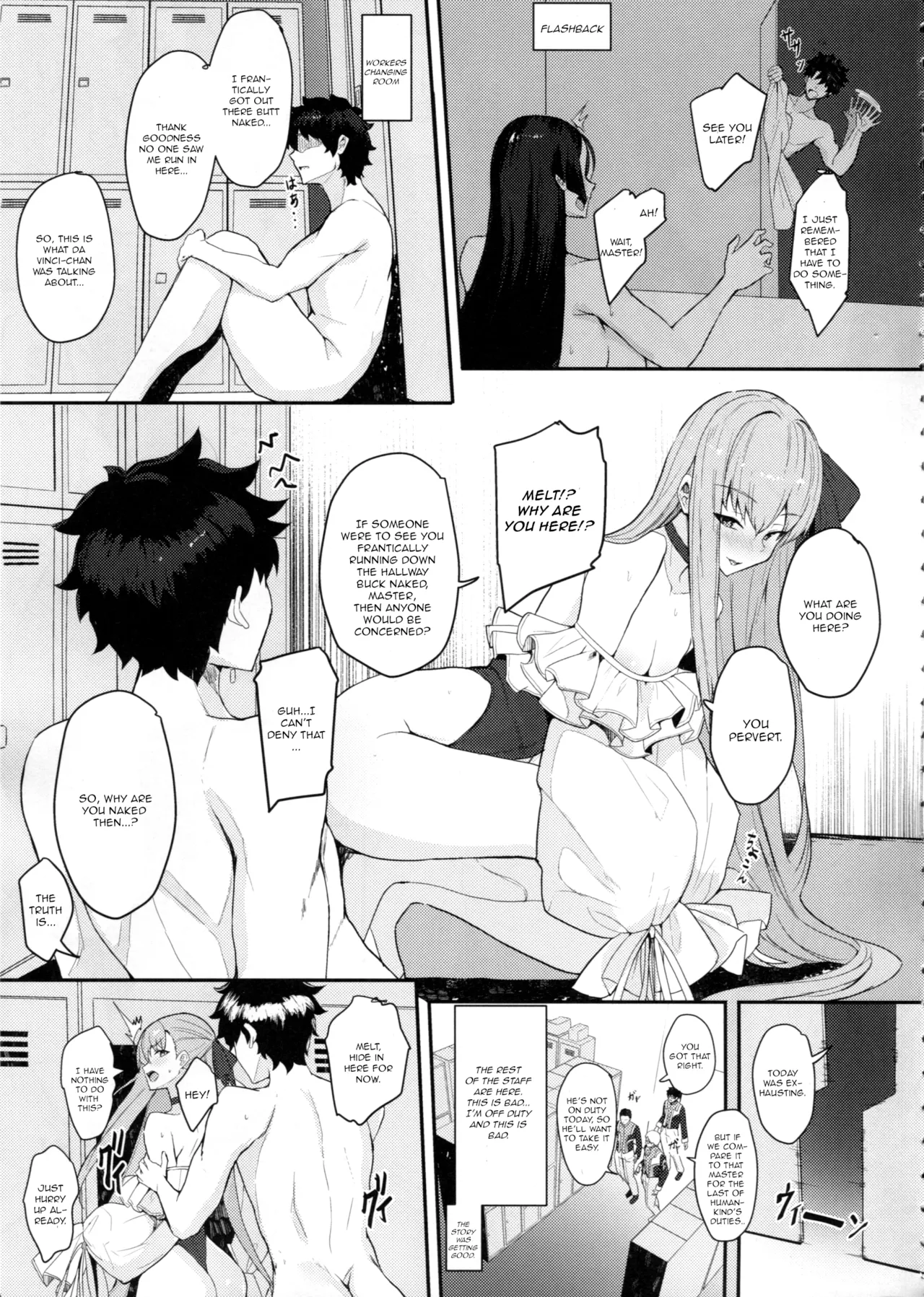 Chaldea Master no Wari to Isogashii Kyuujitsu Chapter 1 - page 8