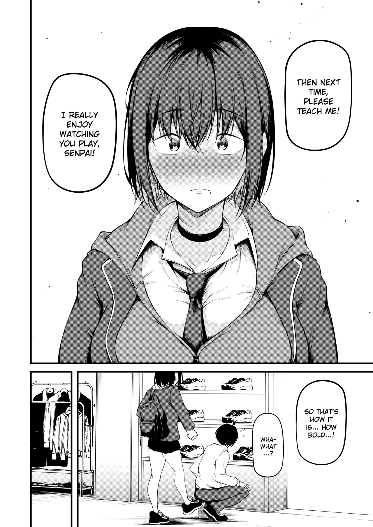 She is embraced by the past and falls into despair Chapter 1 - page 10