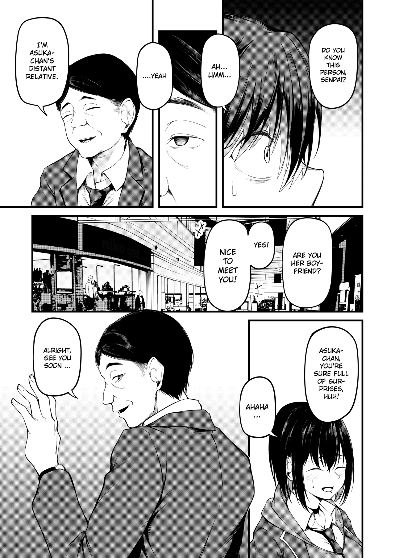 She is embraced by the past and falls into despair Chapter 1 - page 13
