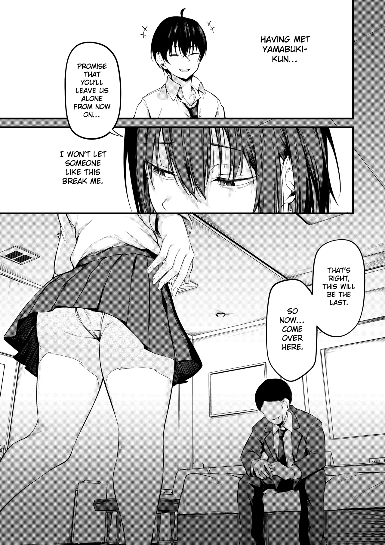 She is embraced by the past and falls into despair Chapter 1 - page 21