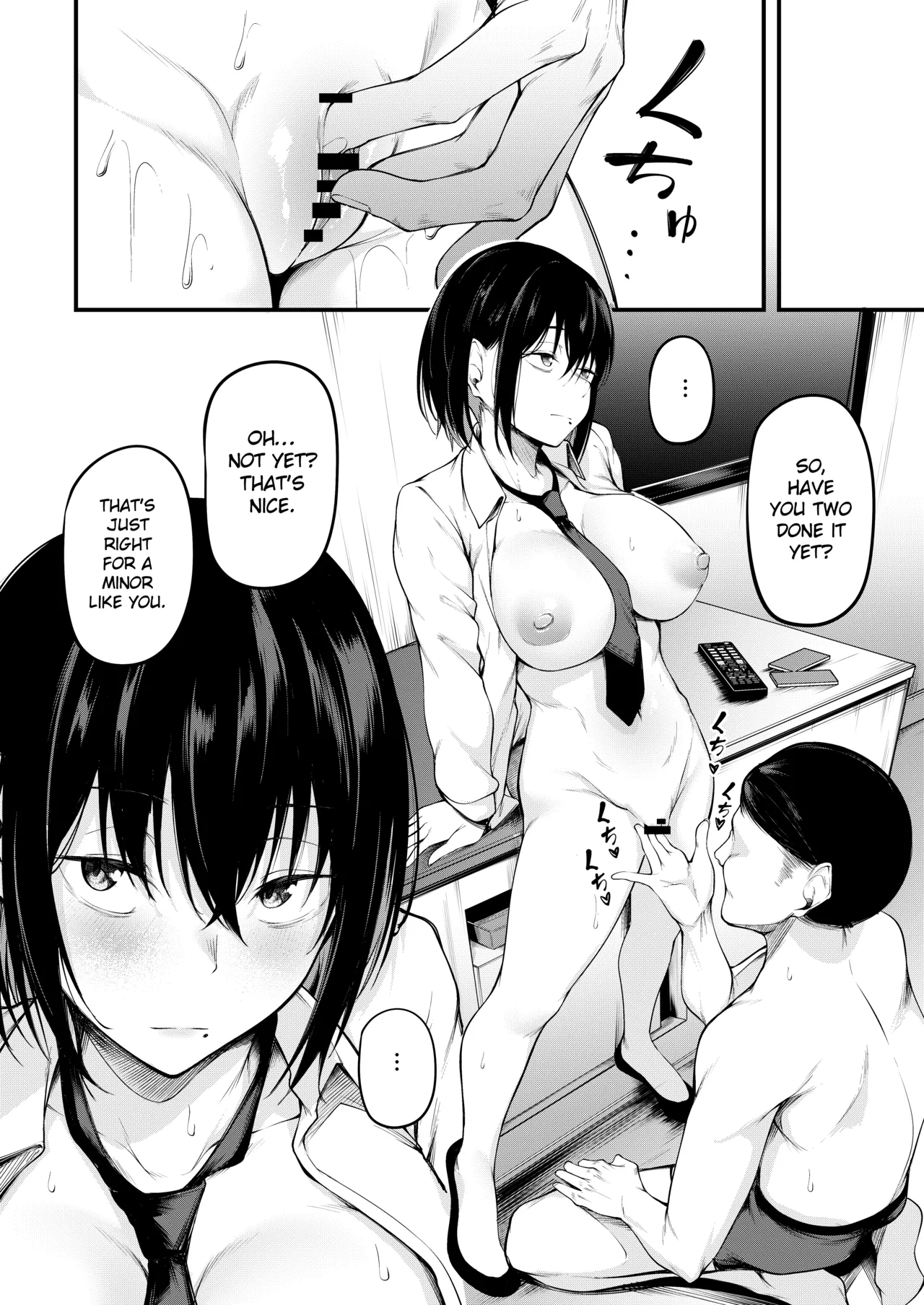 She is embraced by the past and falls into despair Chapter 1 - page 22
