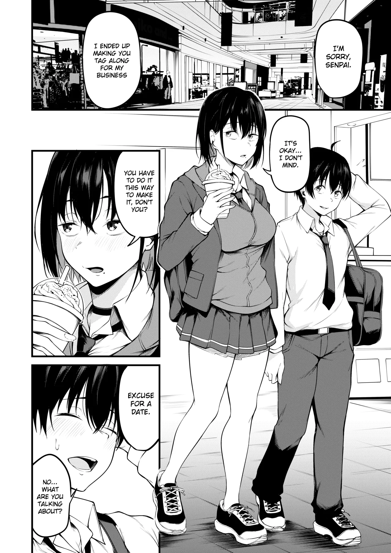 She is embraced by the past and falls into despair Chapter 1 - page 4
