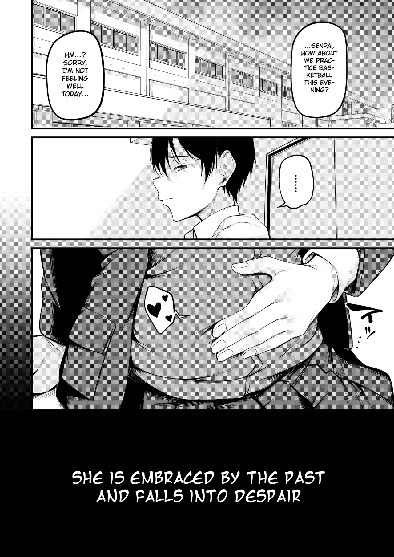 She is embraced by the past and falls into despair Chapter 1 - page 52