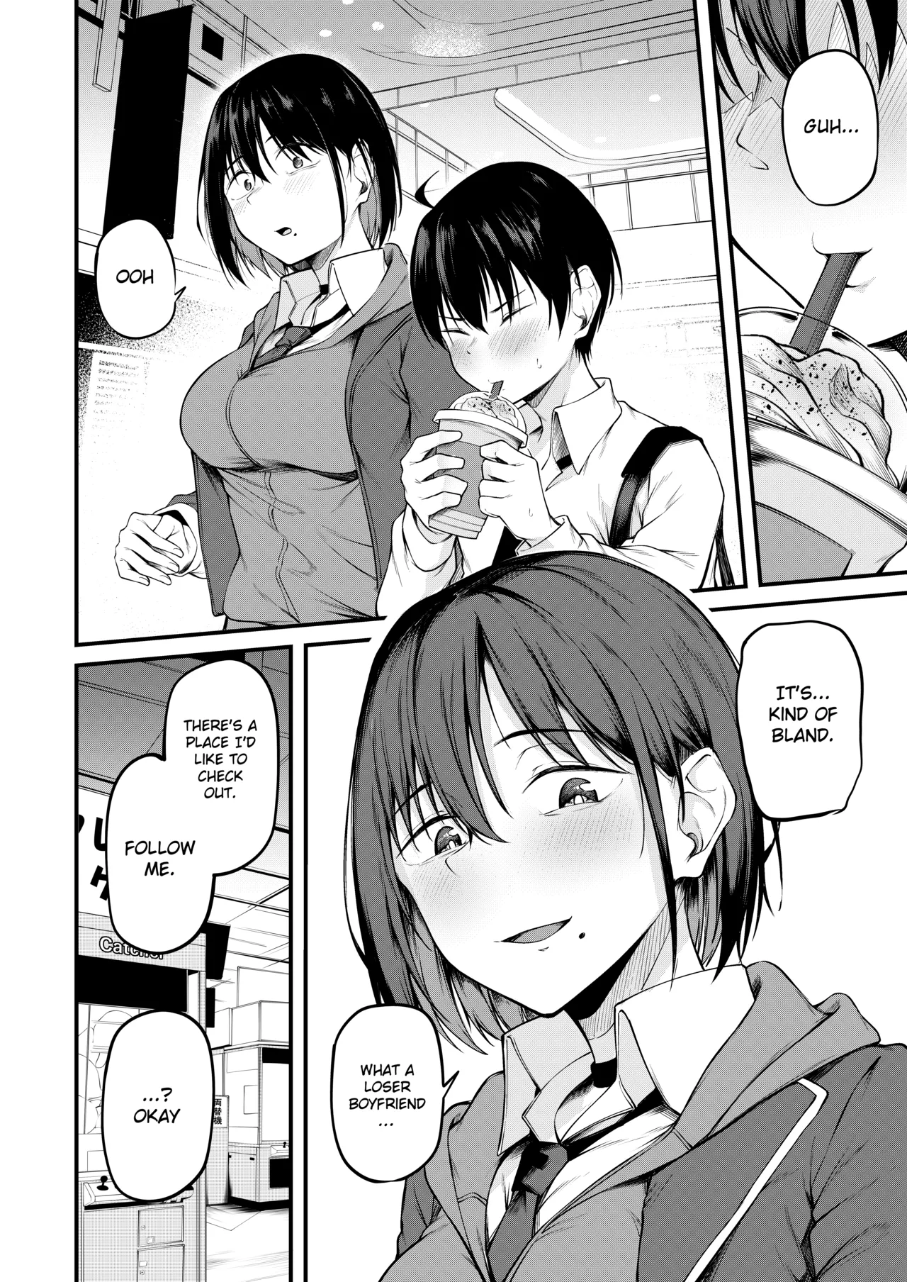 She is embraced by the past and falls into despair Chapter 1 - page 6