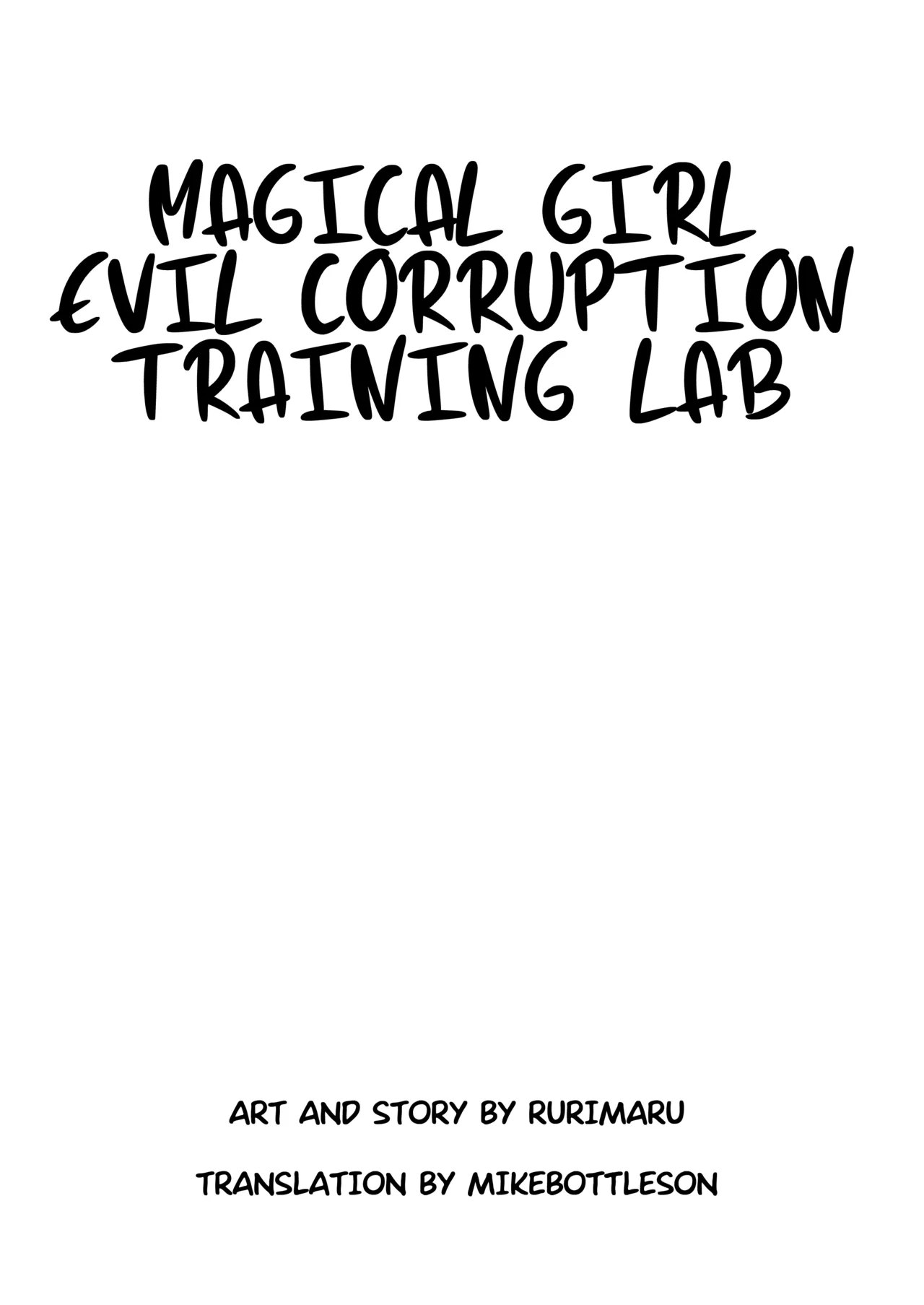 Magical Girl Evil Corruption Training Lab -Machine Rape Training Edition Chapter 1 - page 3