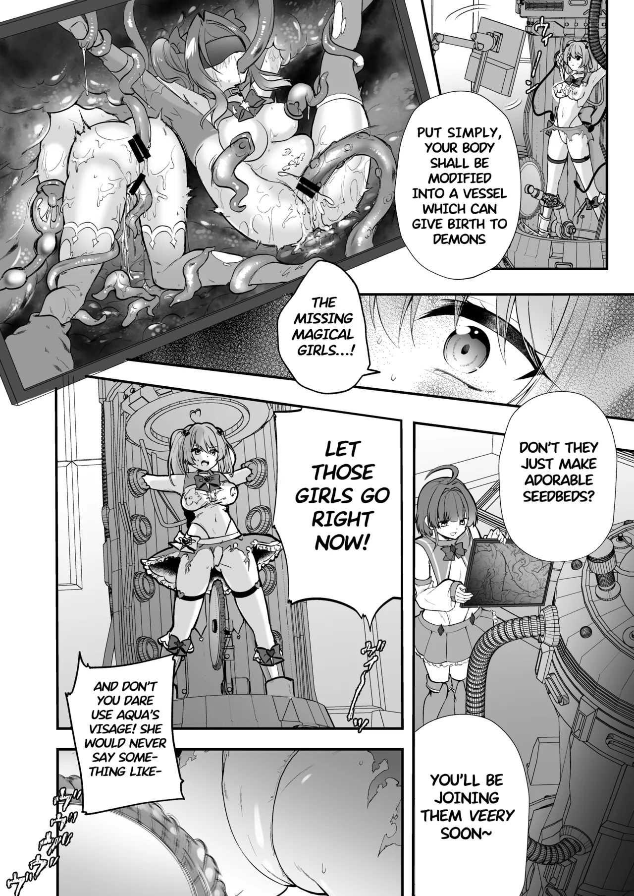 Magical Girl Evil Corruption Training Lab -Machine Rape Training Edition Chapter 1 - page 9