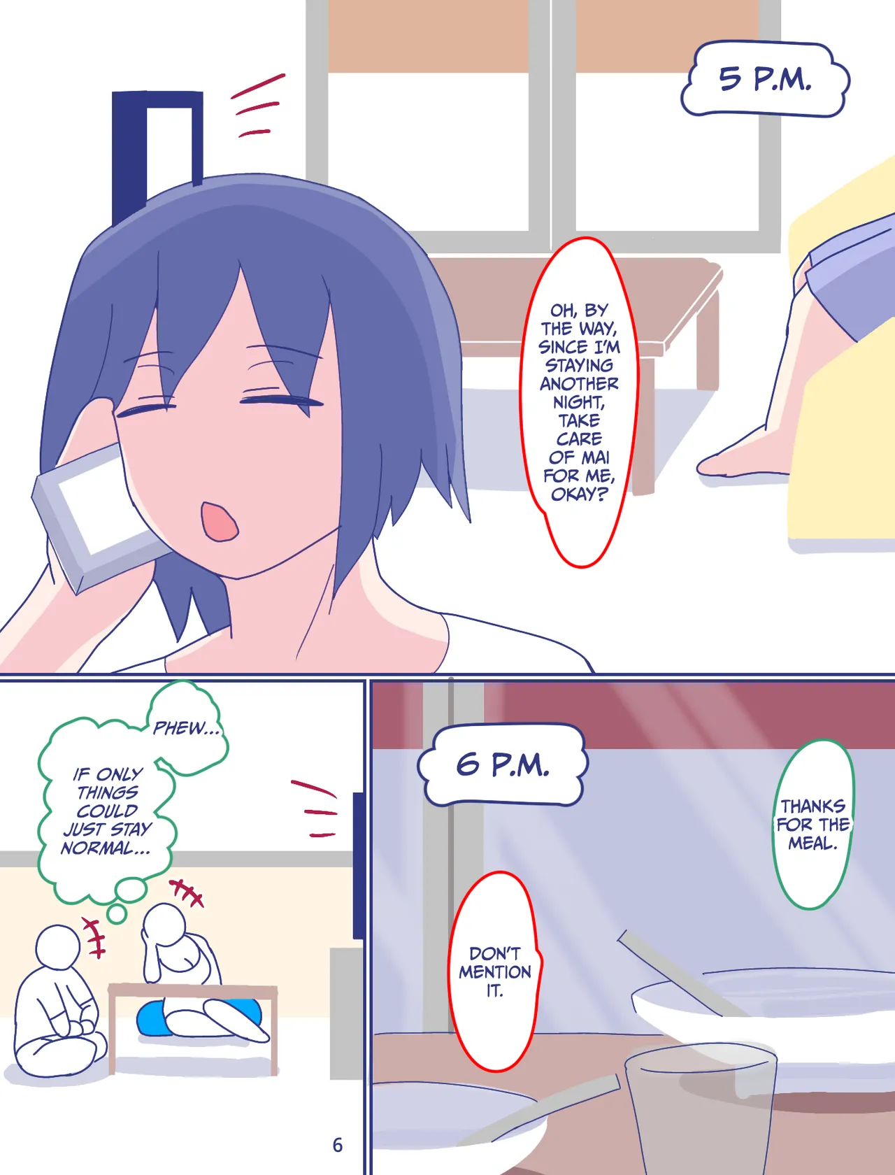 Kaa-san to Omoide no Shimapan 2 Chapter 1 - page 7