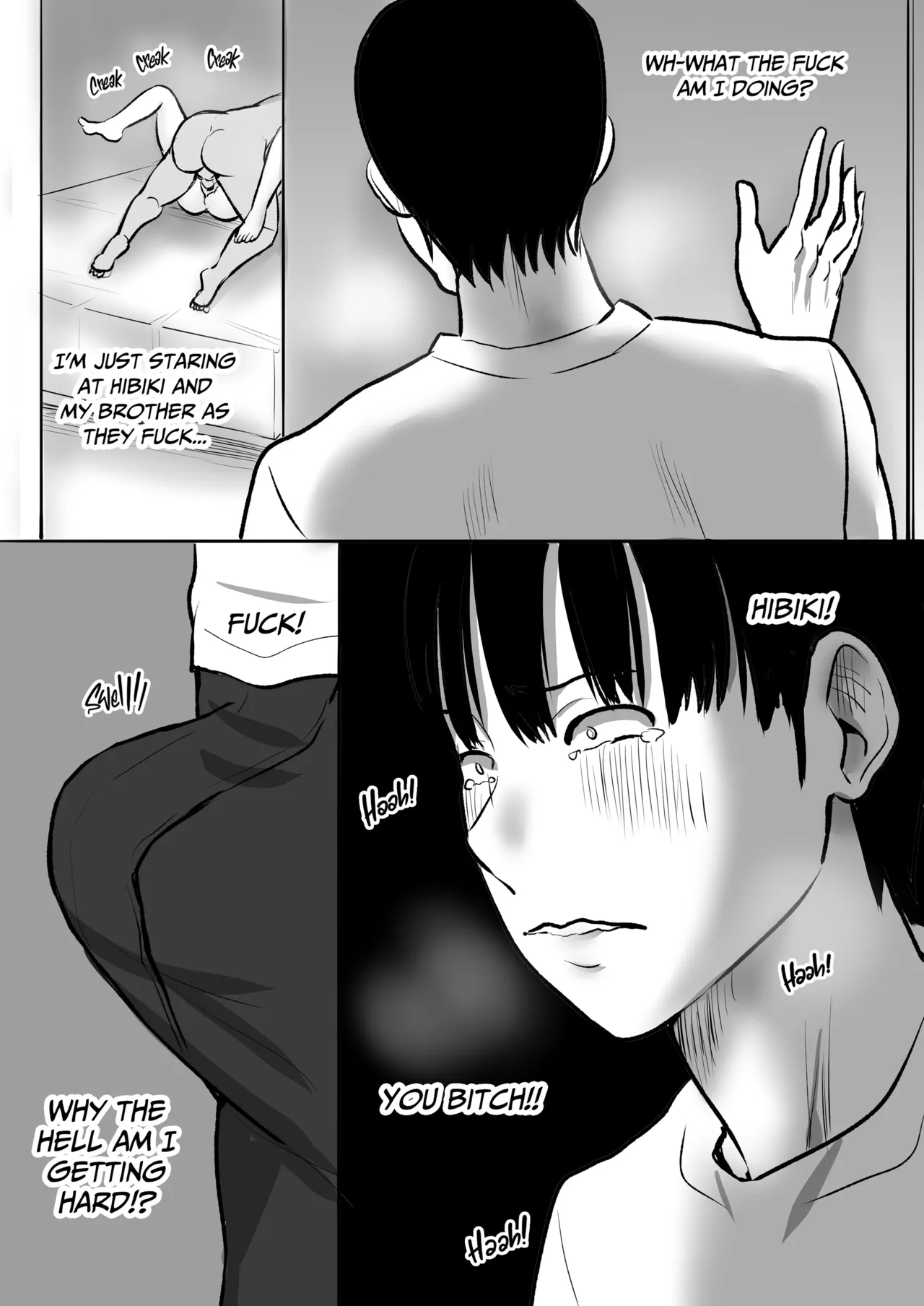 Peeping on My Girlfriend Fucking My Brother Chapter 1 - page 34