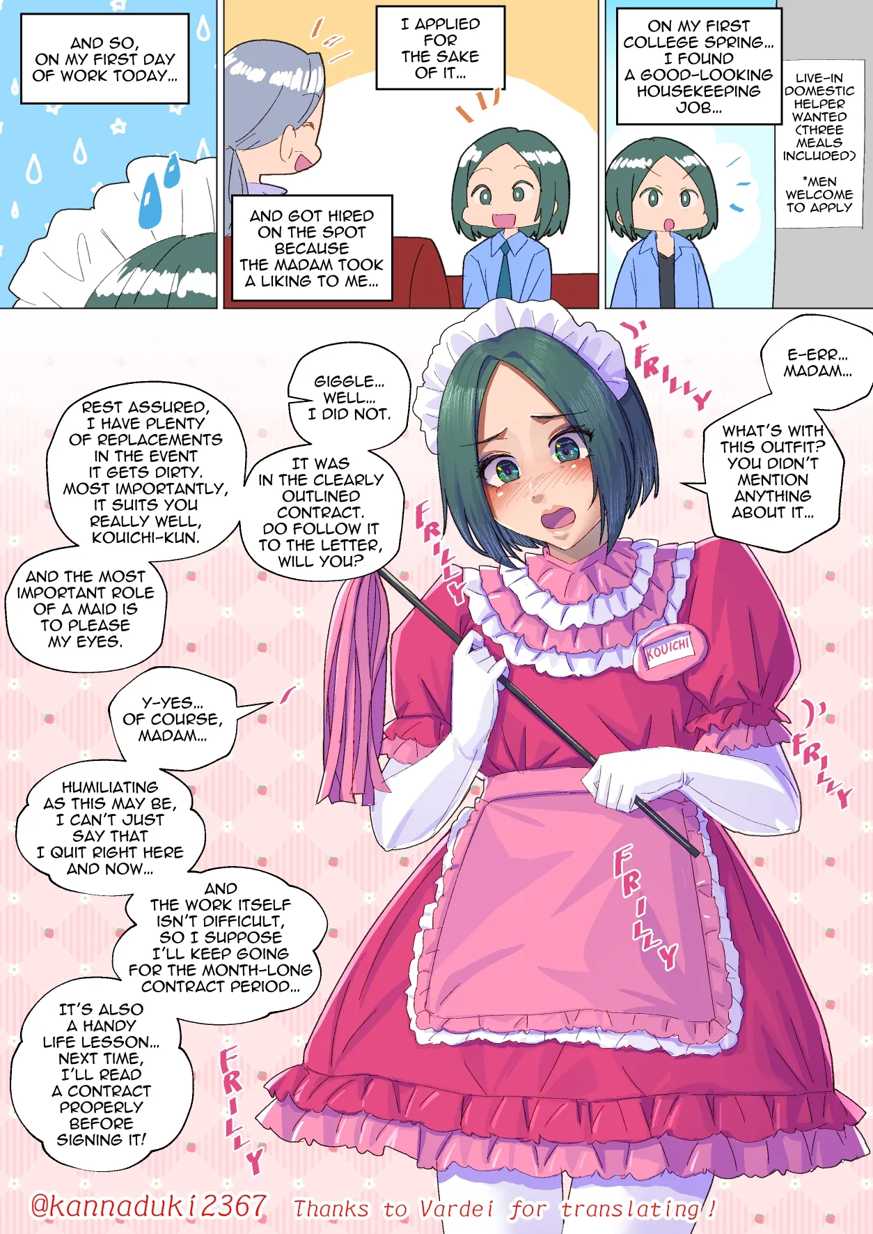 Short Sissy Stories Chapter 1 - page 11