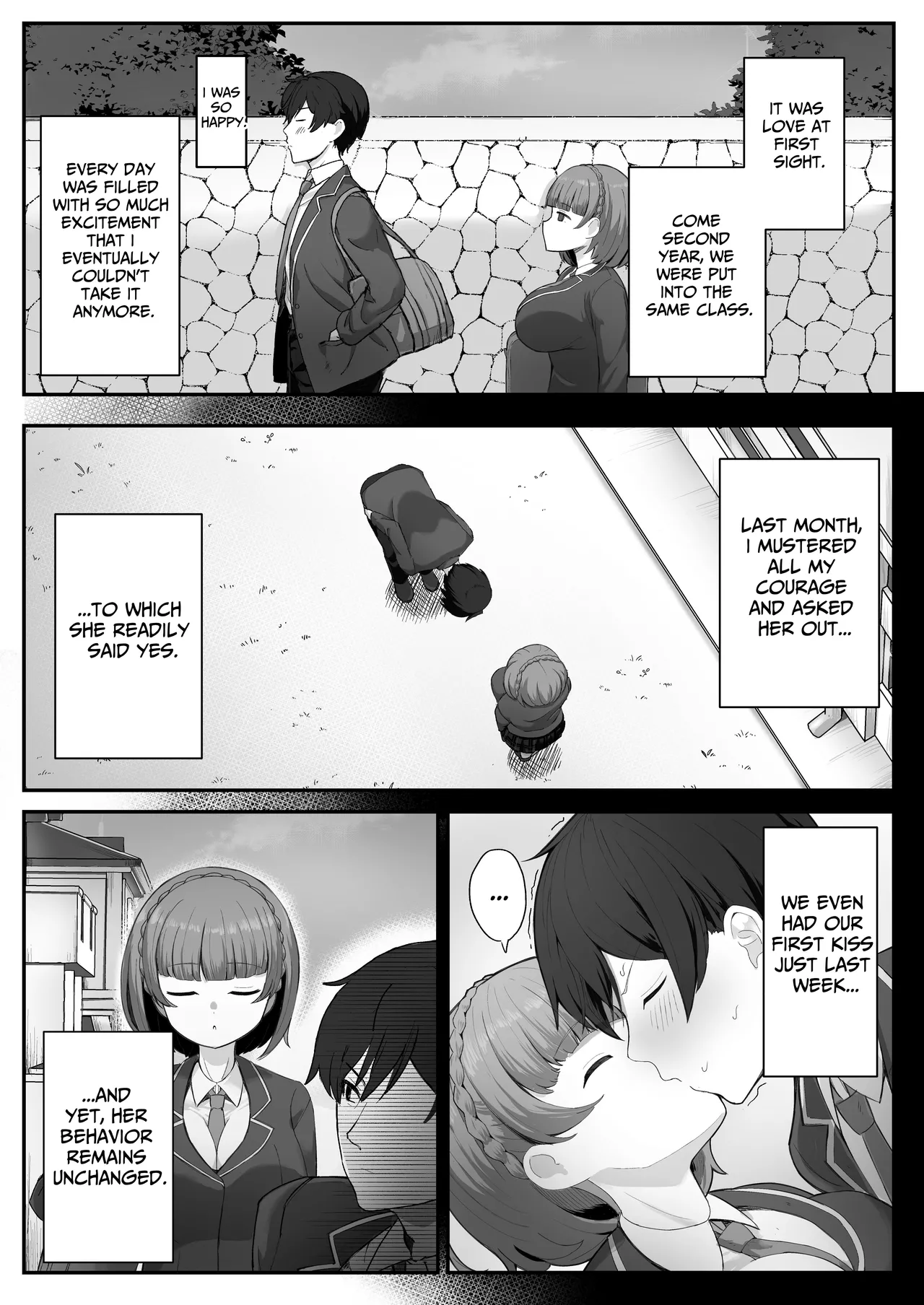 I Found Out That My Cool, Short, Deadpan Girlfriend Has A Smell Fetish! Chapter 1 - page 3