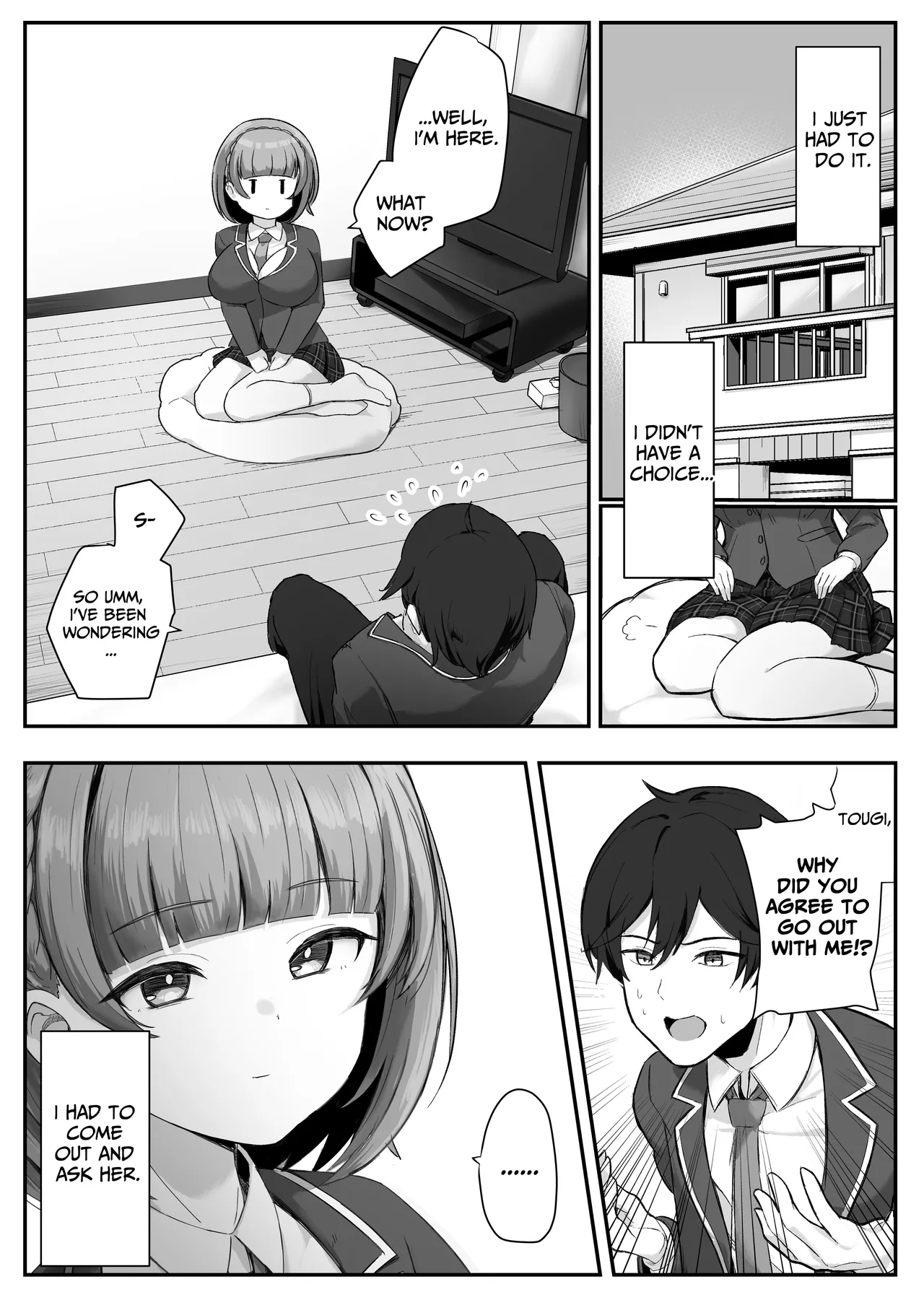 I Found Out That My Cool, Short, Deadpan Girlfriend Has A Smell Fetish! Chapter 1 - page 4