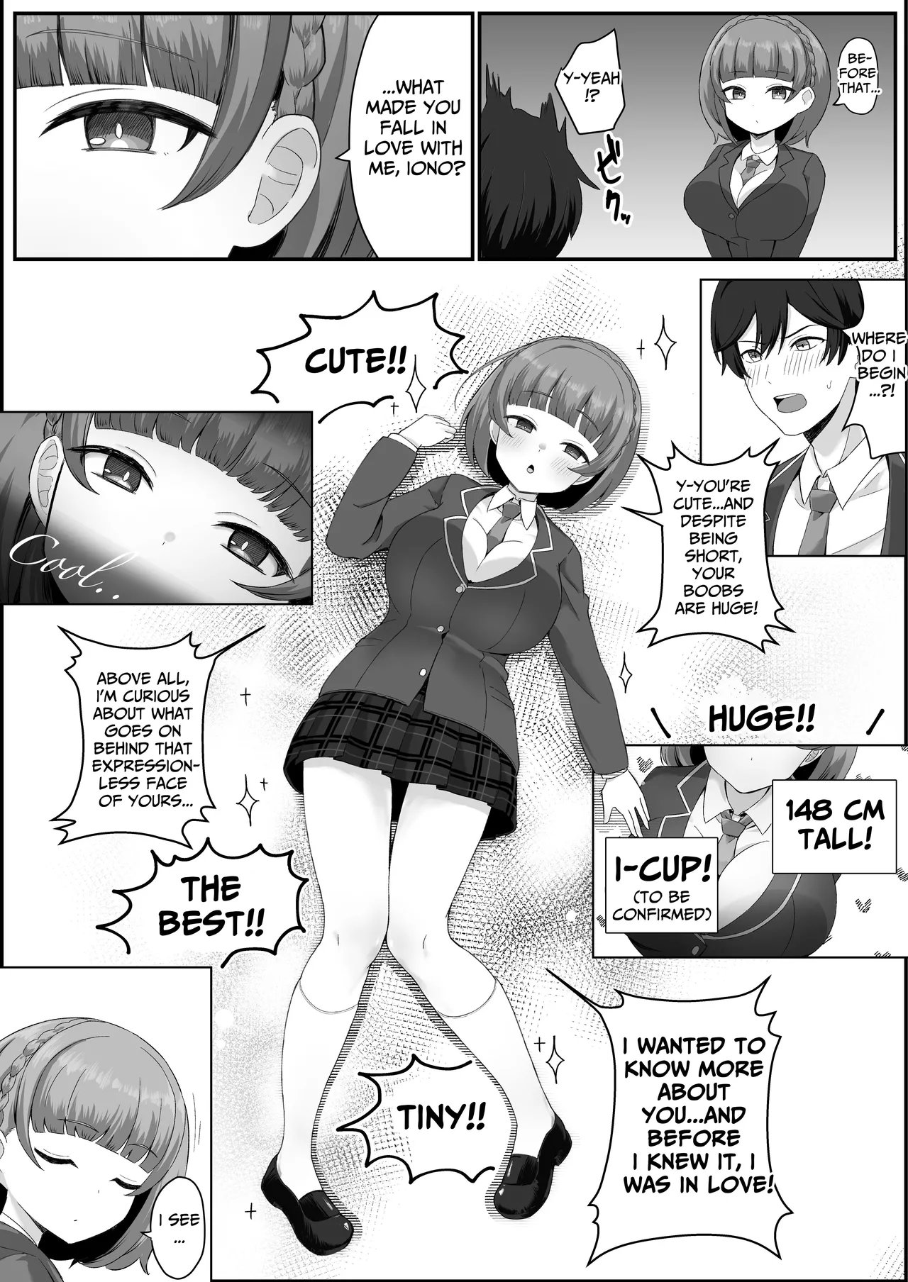 I Found Out That My Cool, Short, Deadpan Girlfriend Has A Smell Fetish! Chapter 1 - page 6