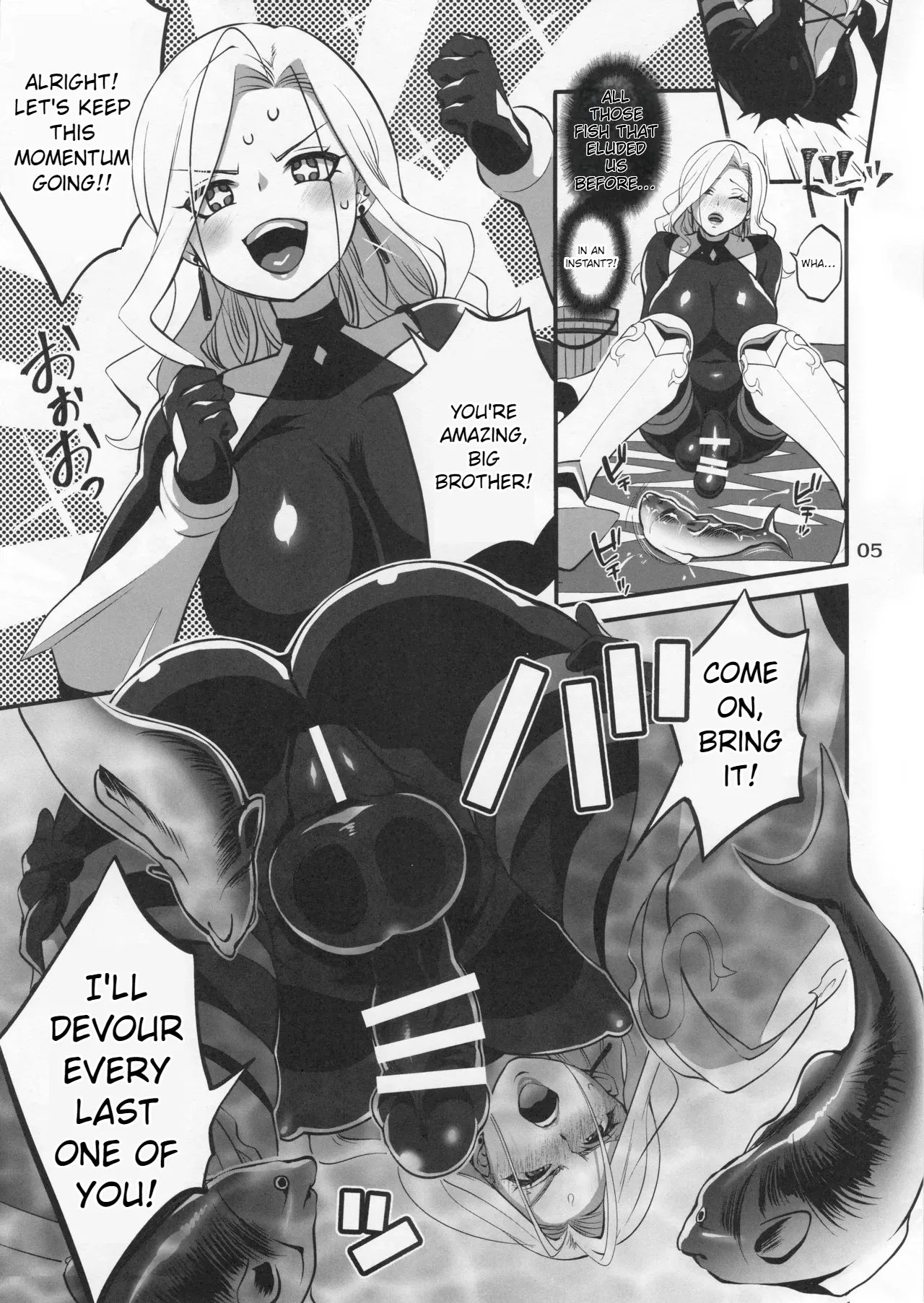 Kisara's Big Dick Fishing Chapter 1 - page 5